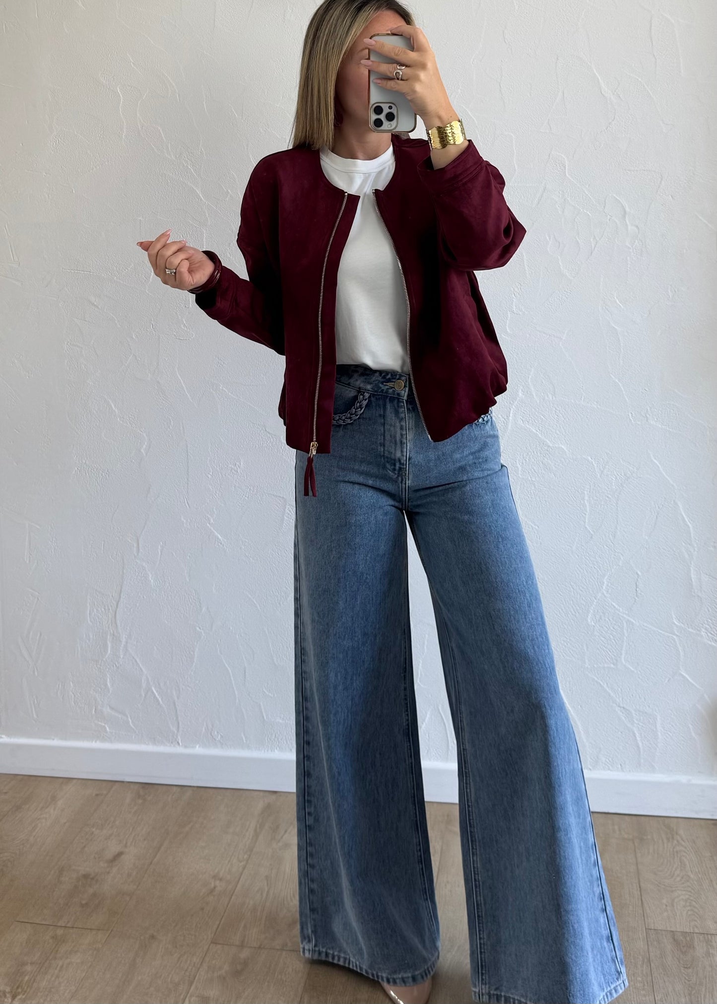Veste BLEUET Bordeaux