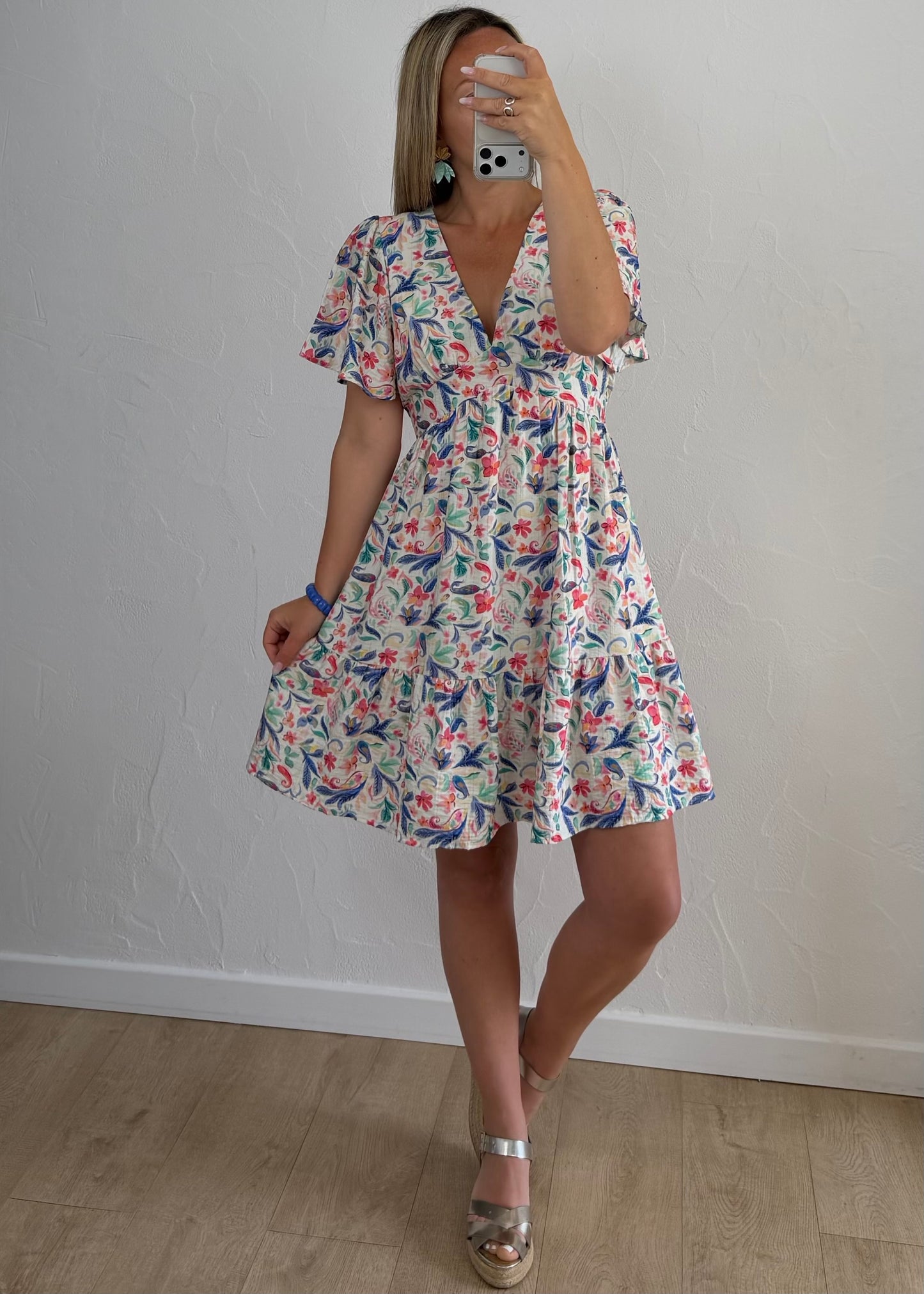 Robe CELIA Bleu