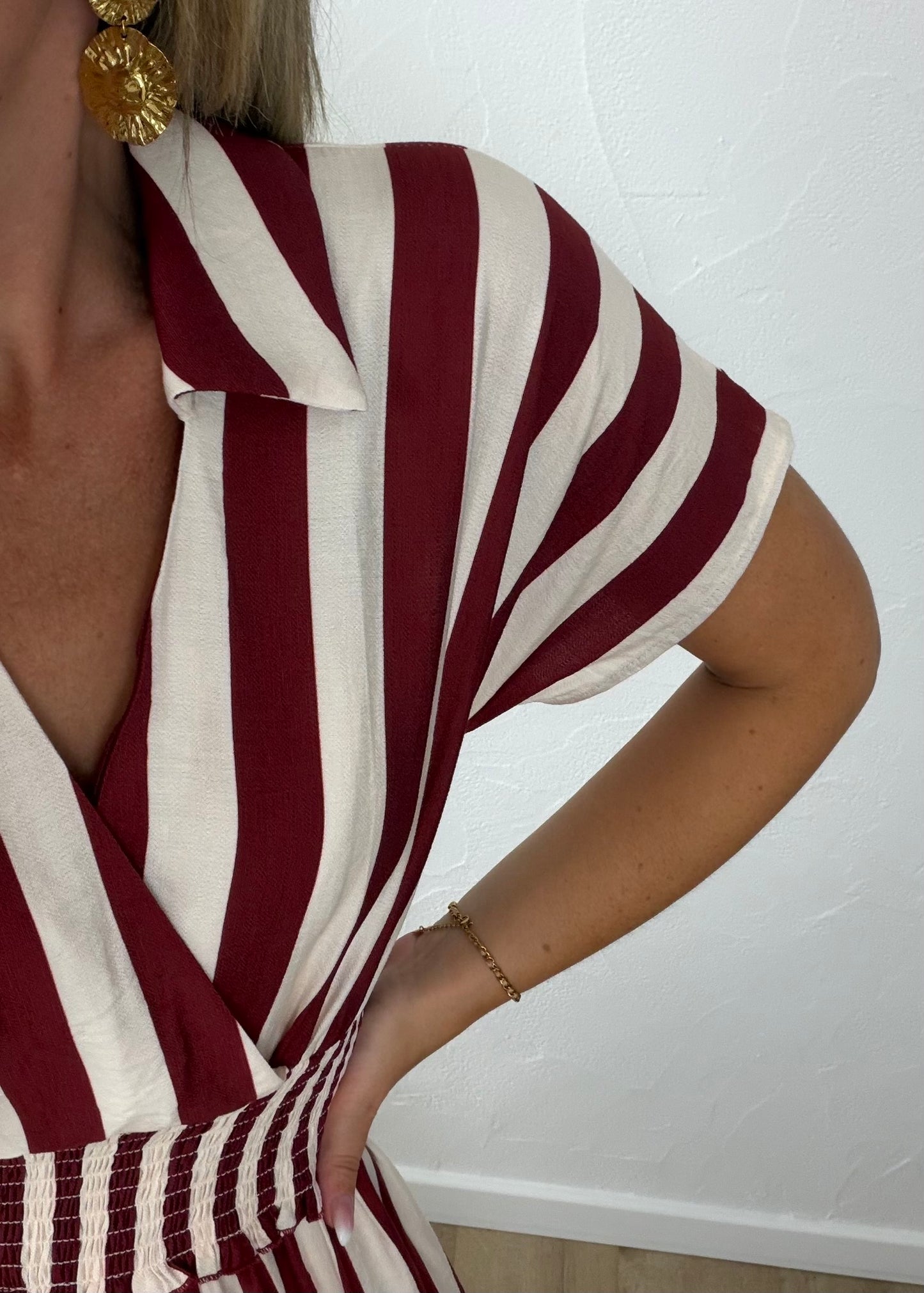 Robe ANASTASIE Bordeaux
