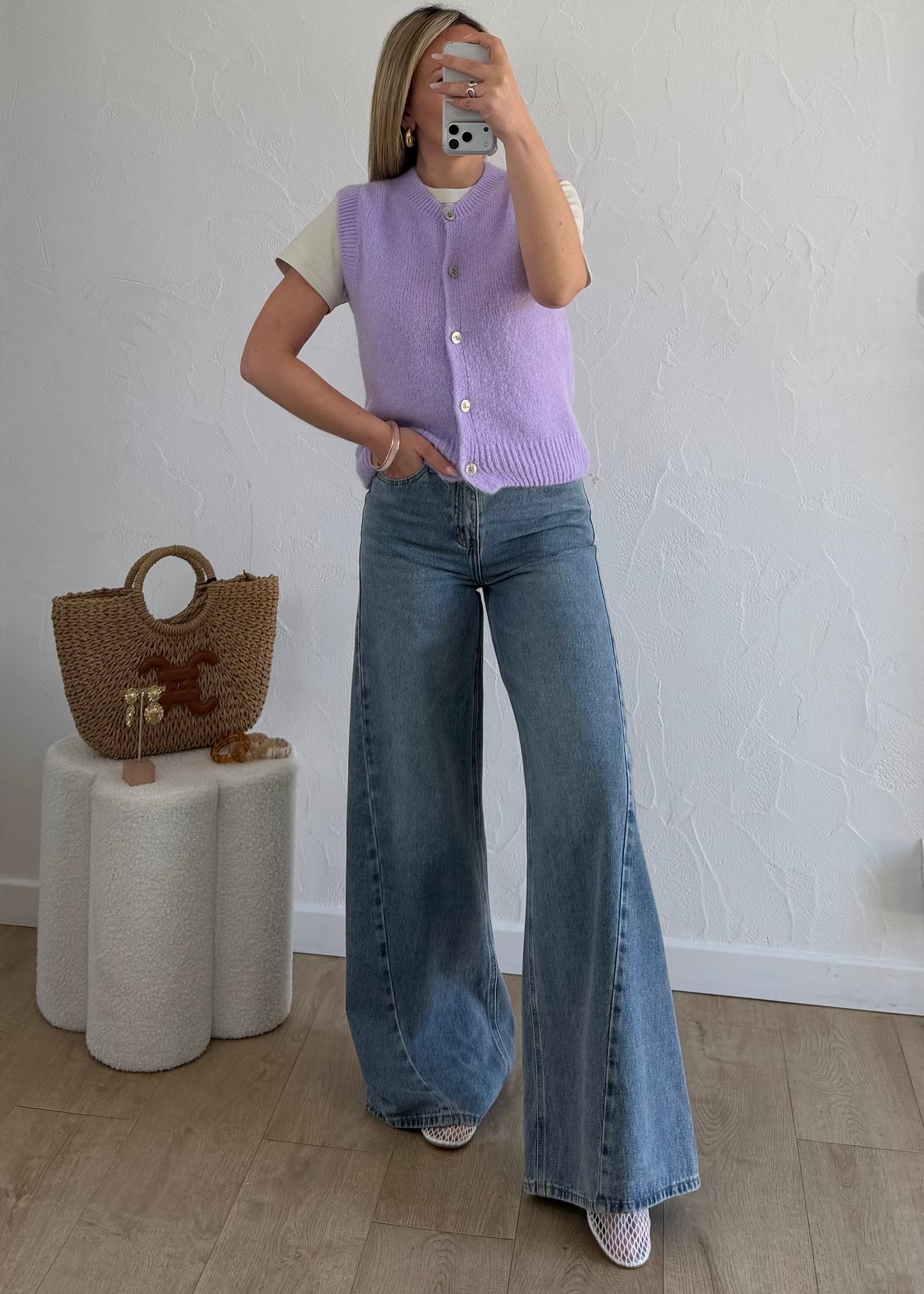 Gilet ADRIANNA Violet