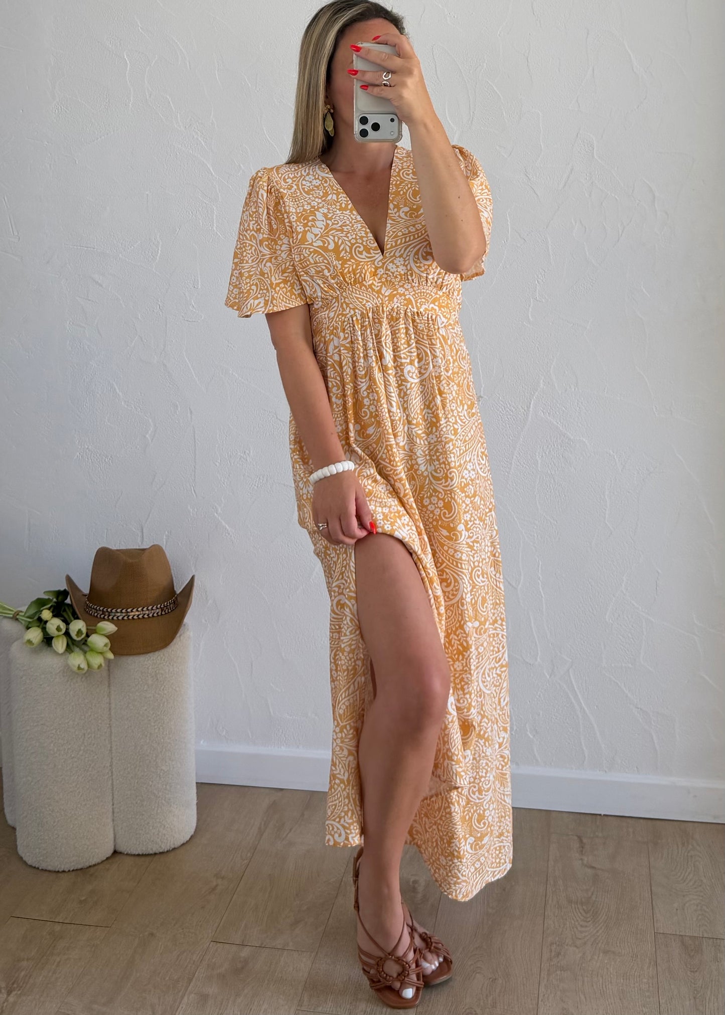 Robe MARION Jaune