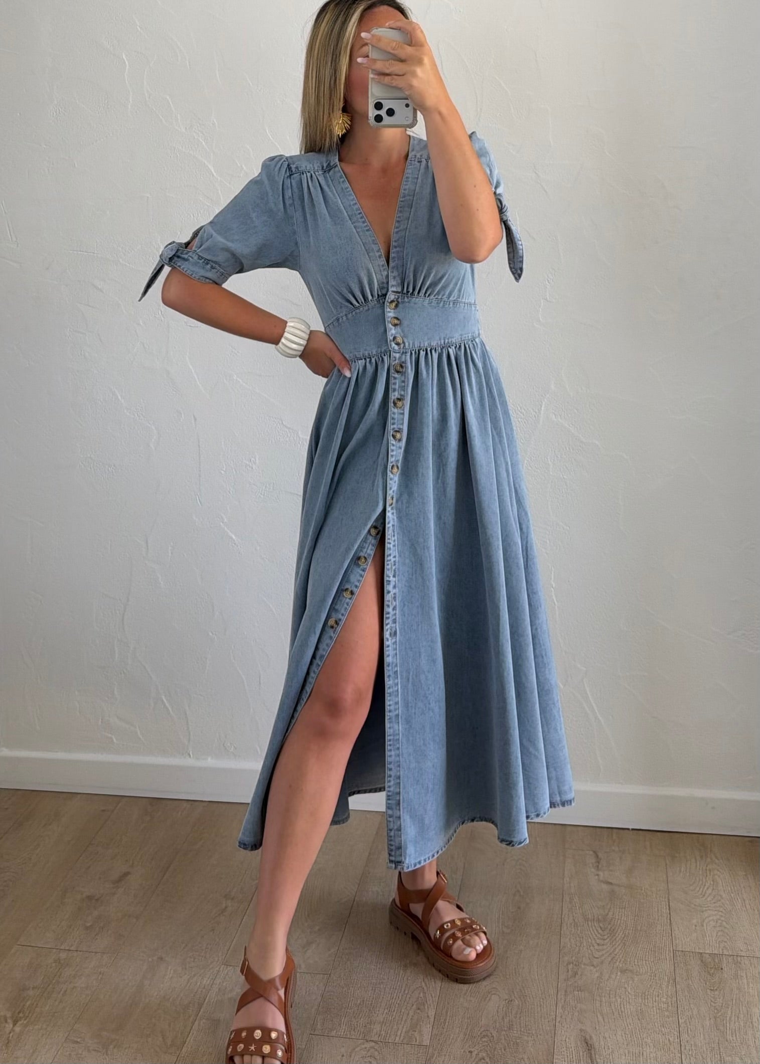 Robe en jean Lou
