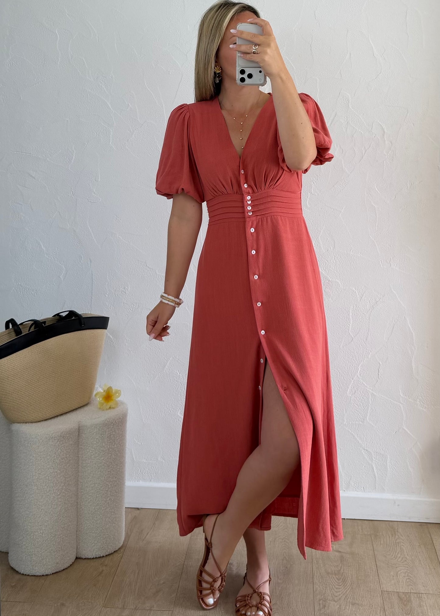 Robe FLAVIA Terracotta