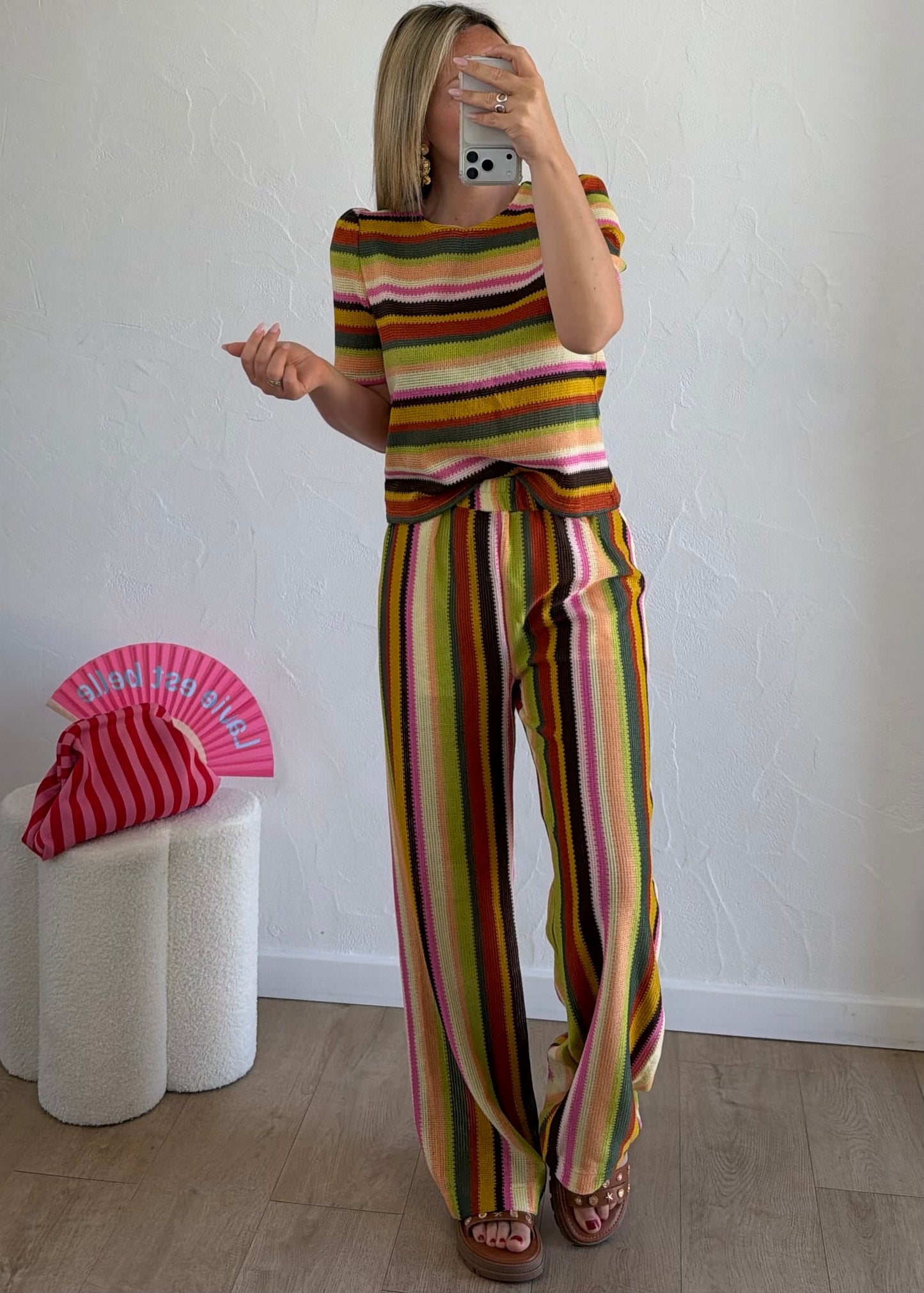 Pantalon AIYANA Orange