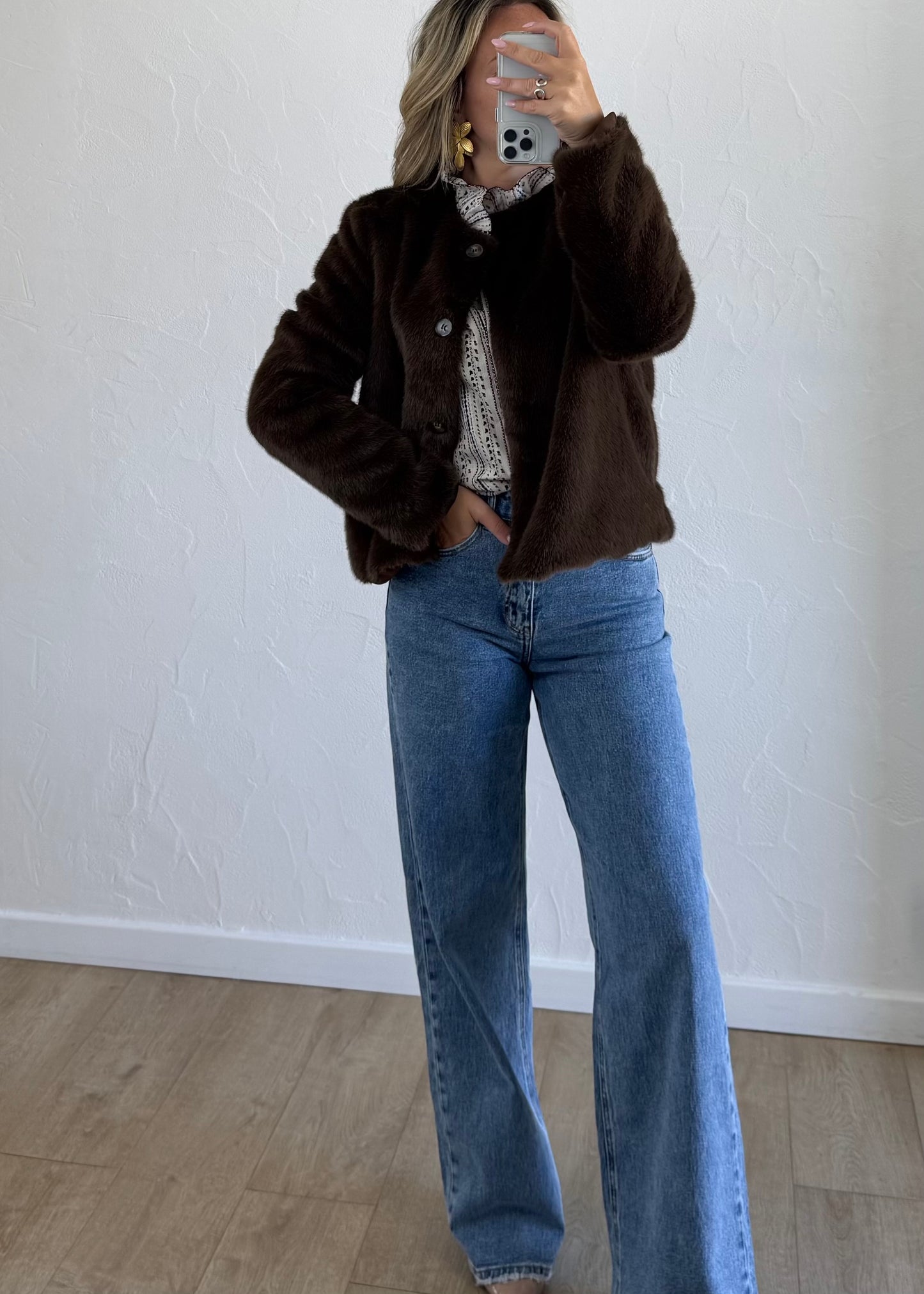 Veste LUNOR Chocolat