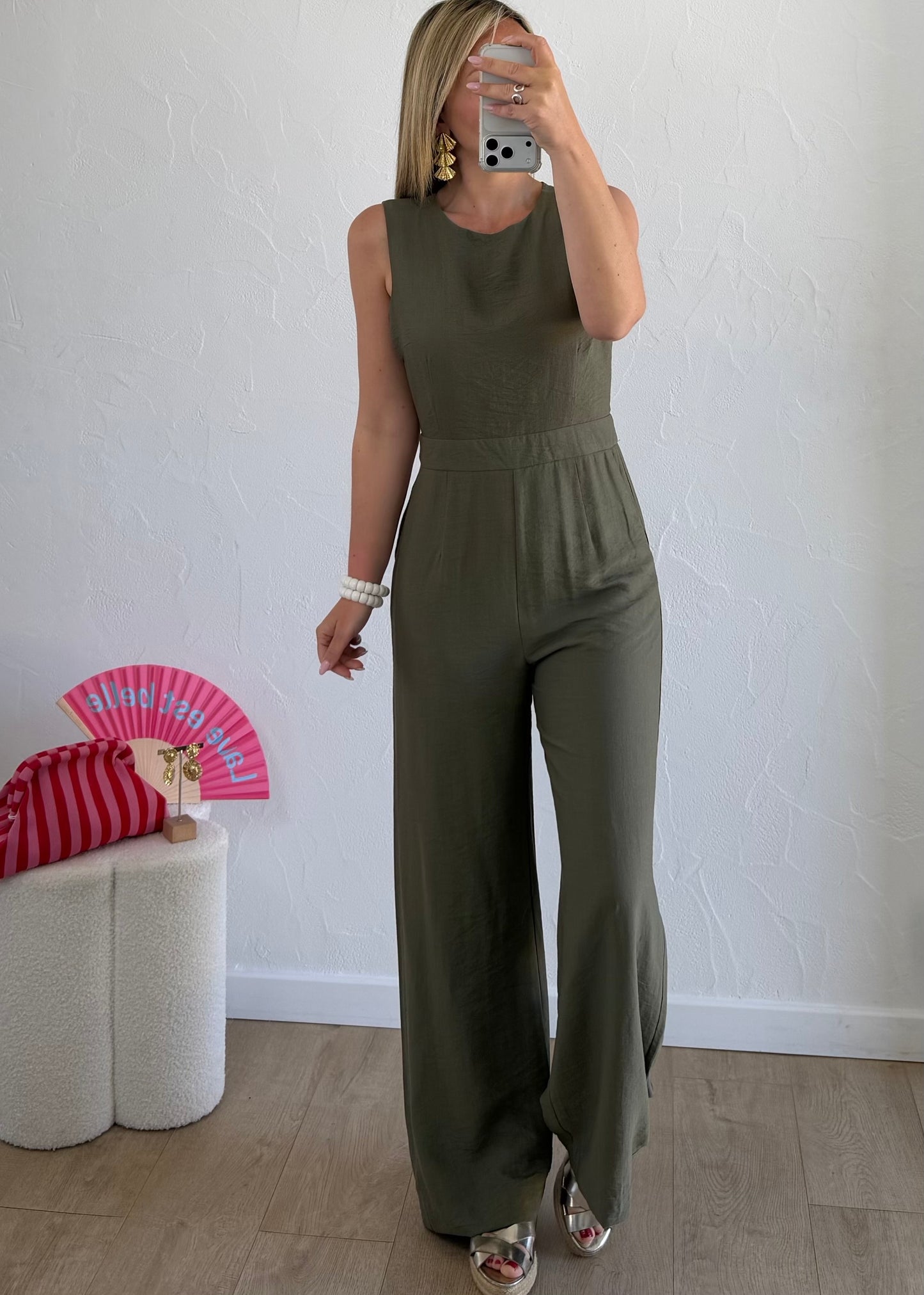 Combi-Pantalon SOLEYA Kaki