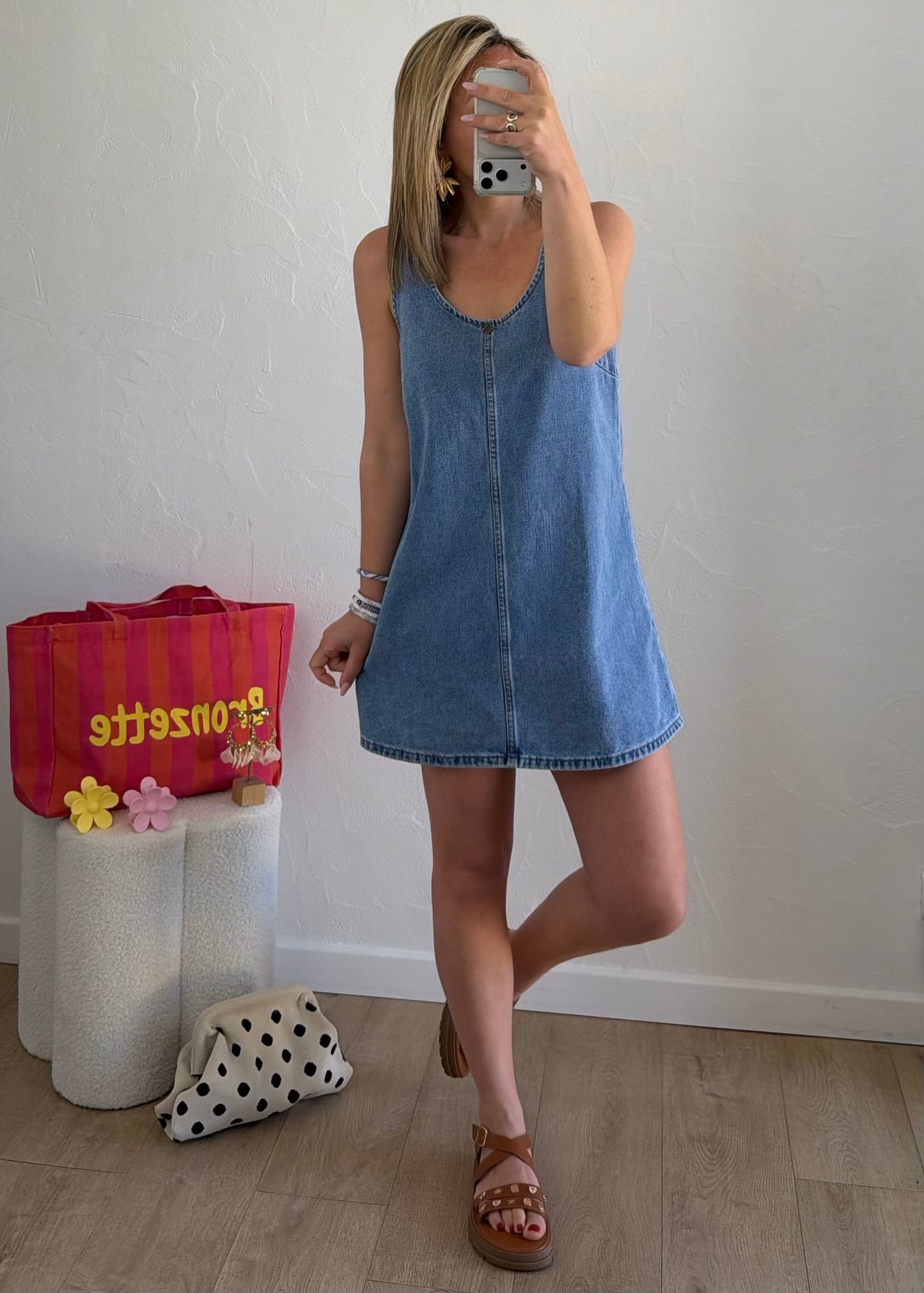 Robe en jean Lou