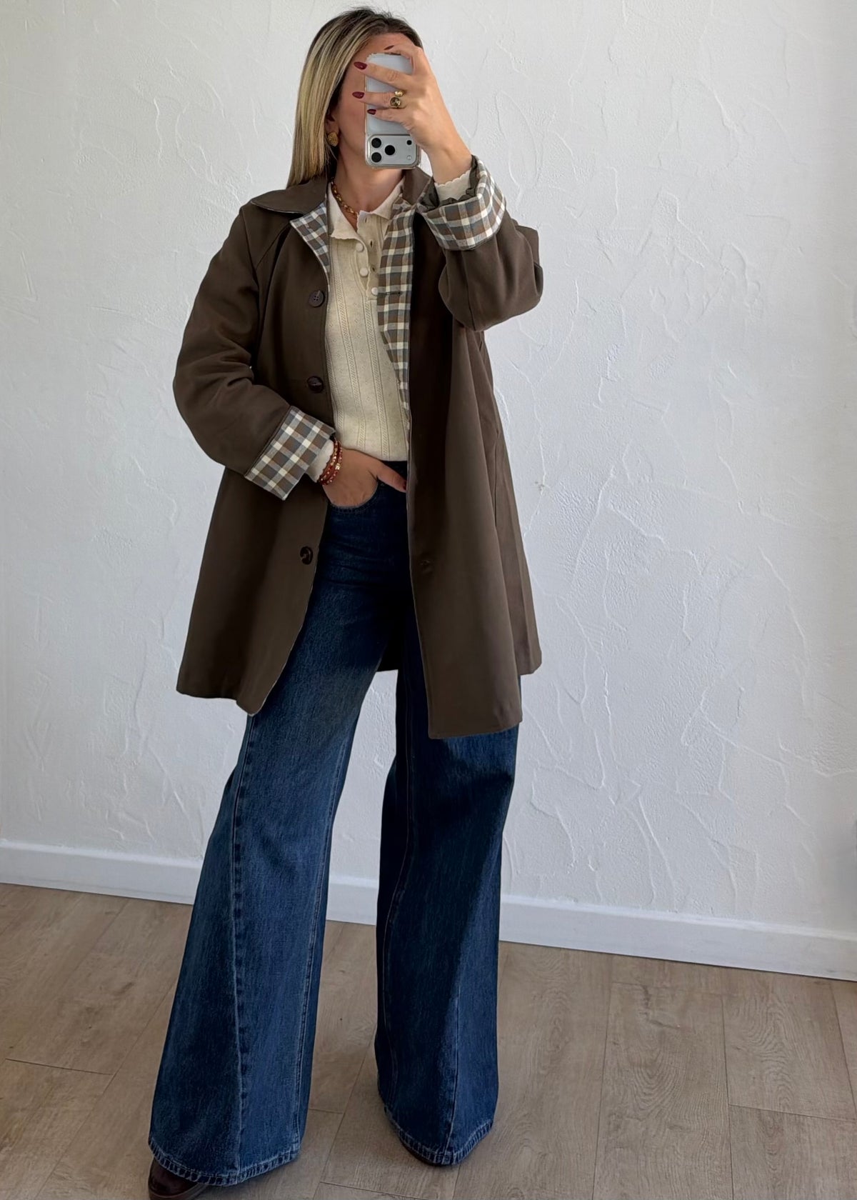 Trench Adeline kaki