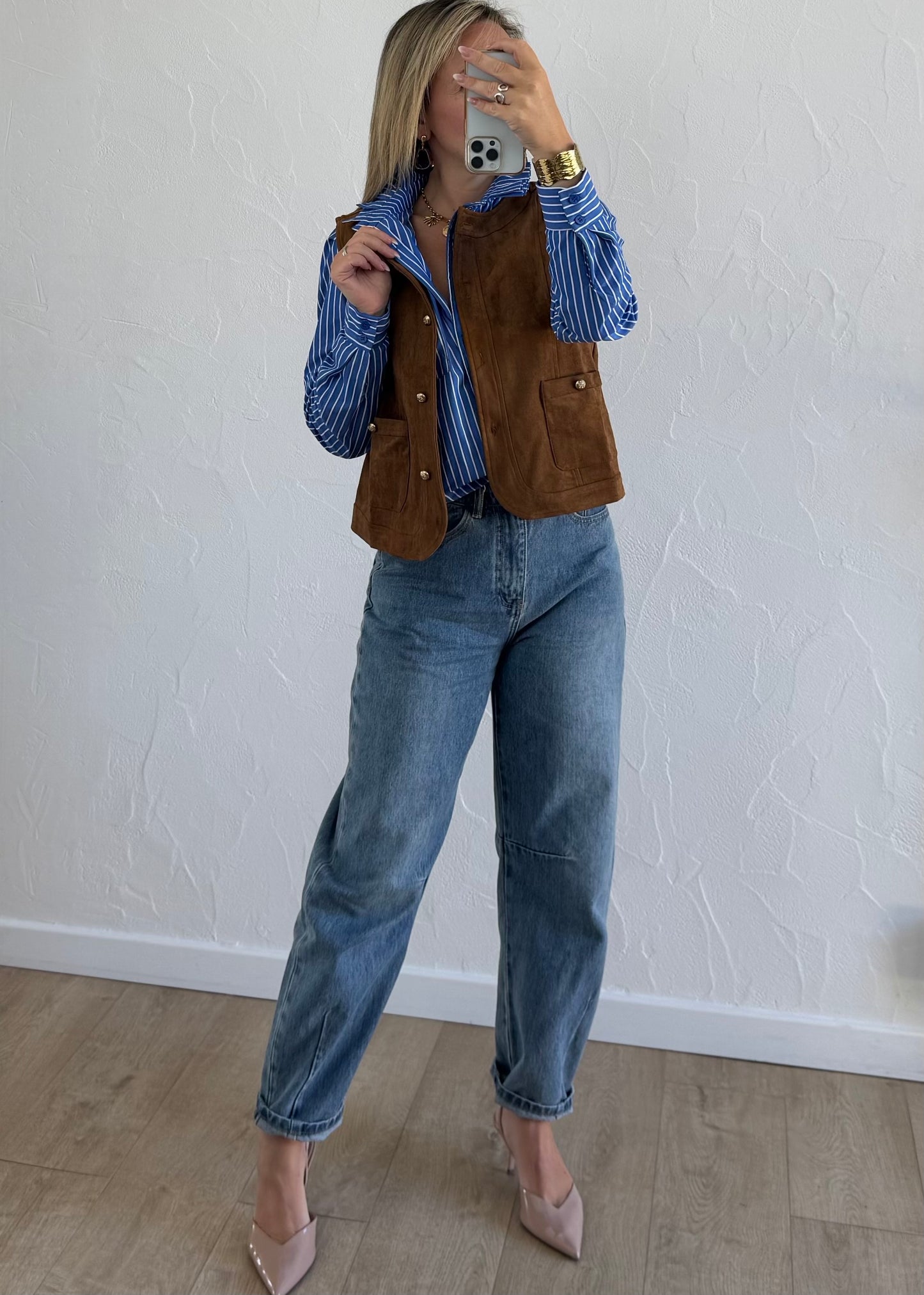 Veste CHRISTELLE Camel