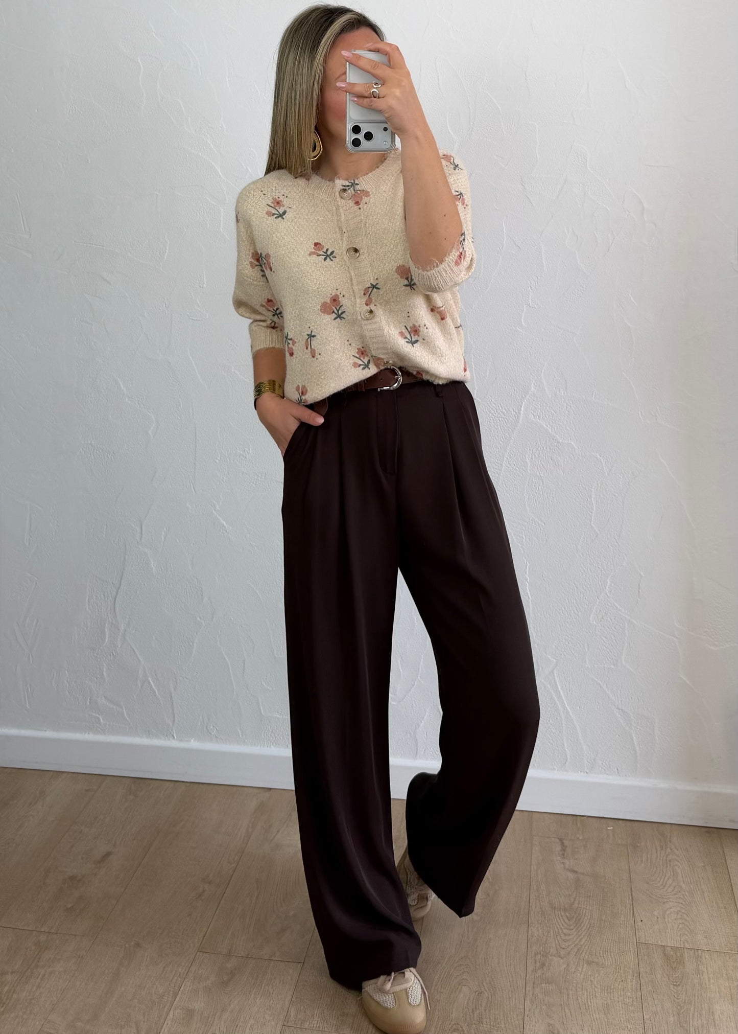 Gilet MARGUERITE Beige