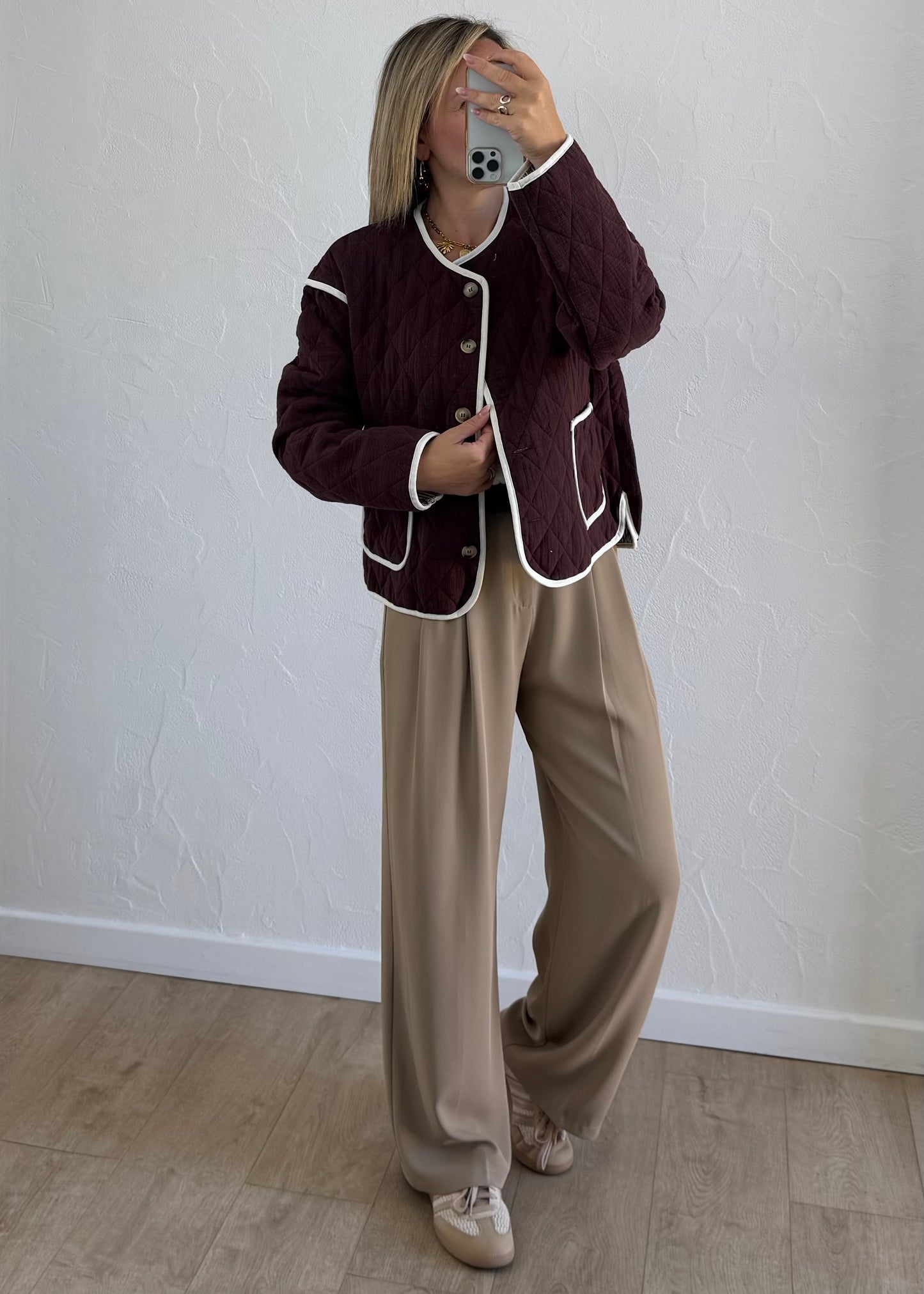 Veste BROWNIE Bordeaux