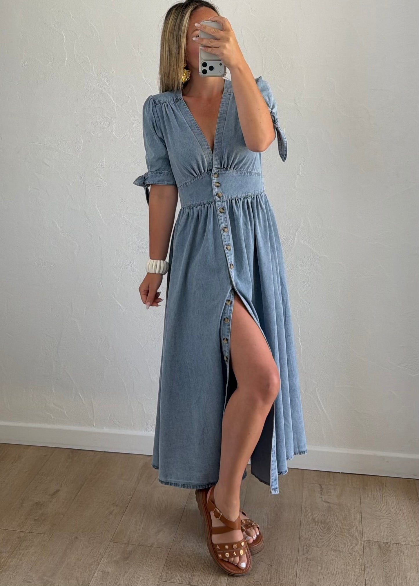 Robe en jean Lou