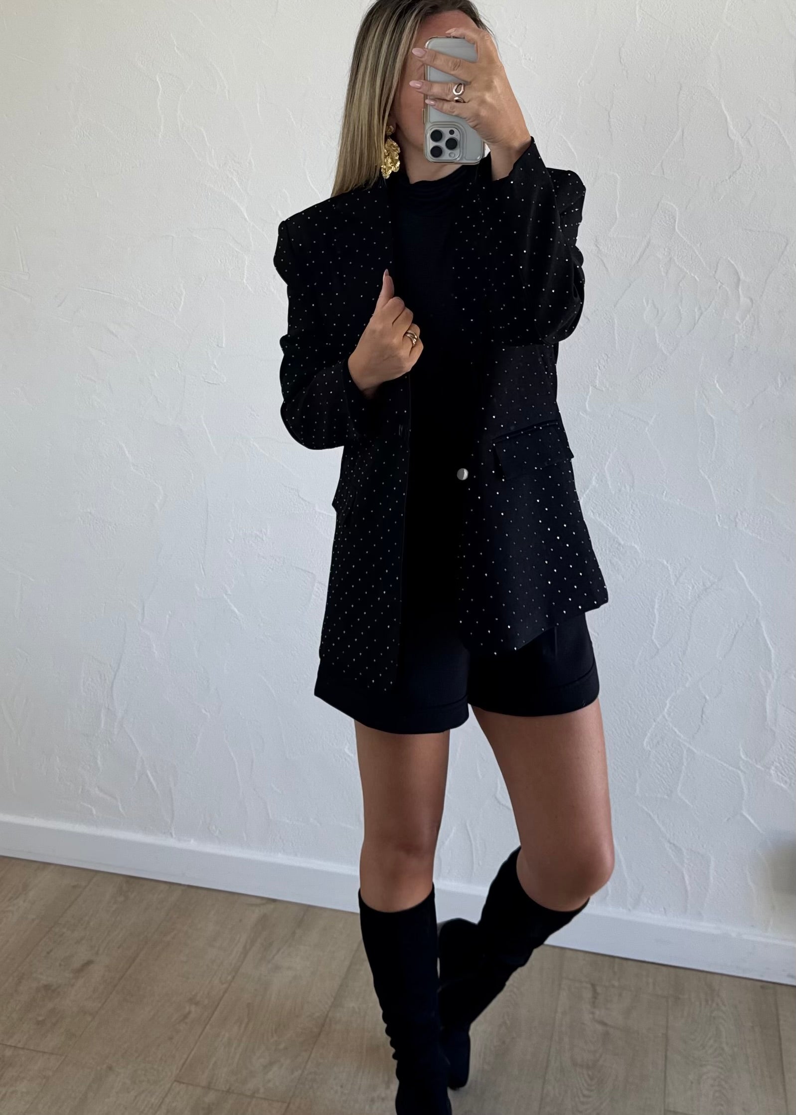 Veste Blazer SOLEANE Noir