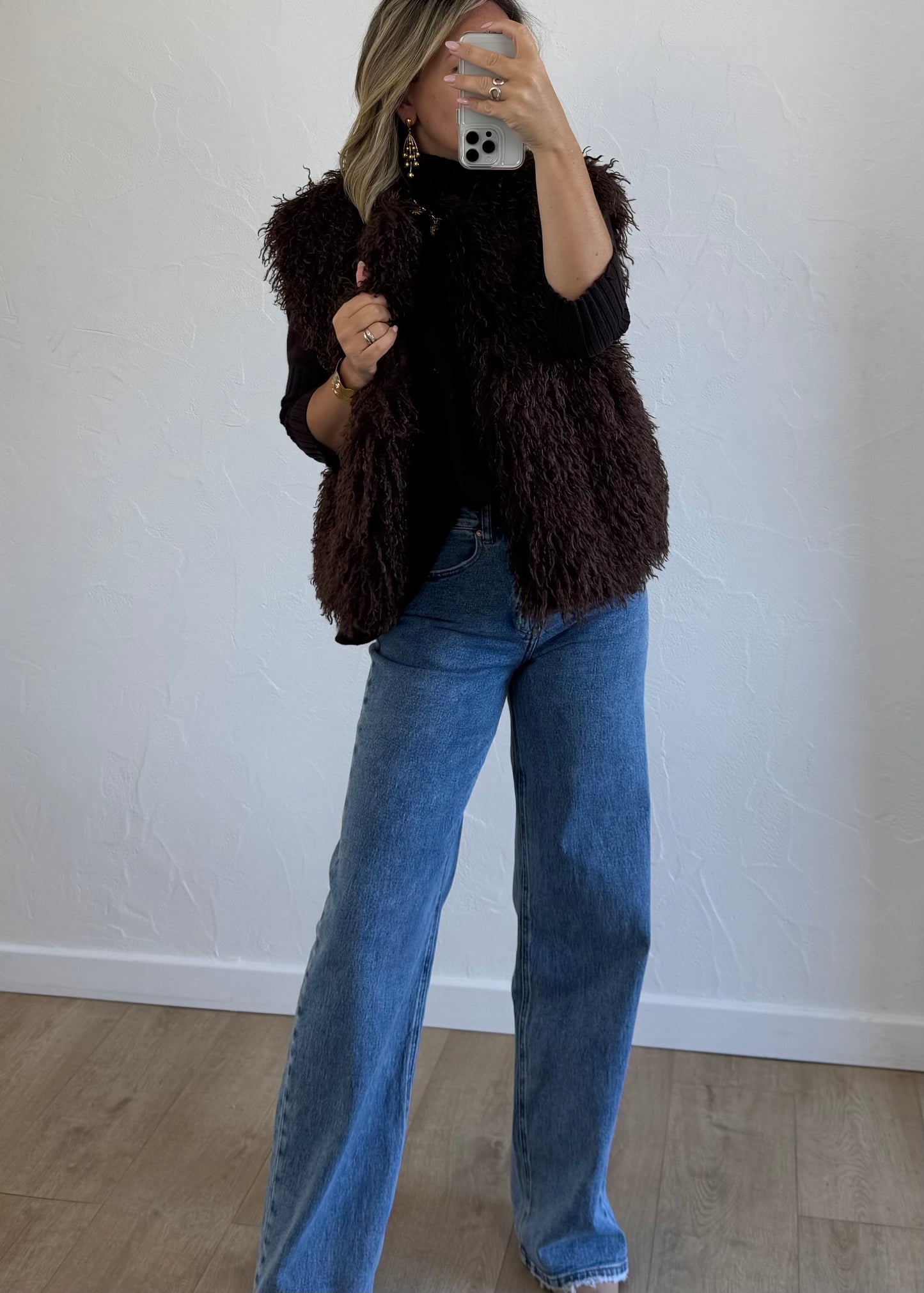 Veste LUNORE Chocolat