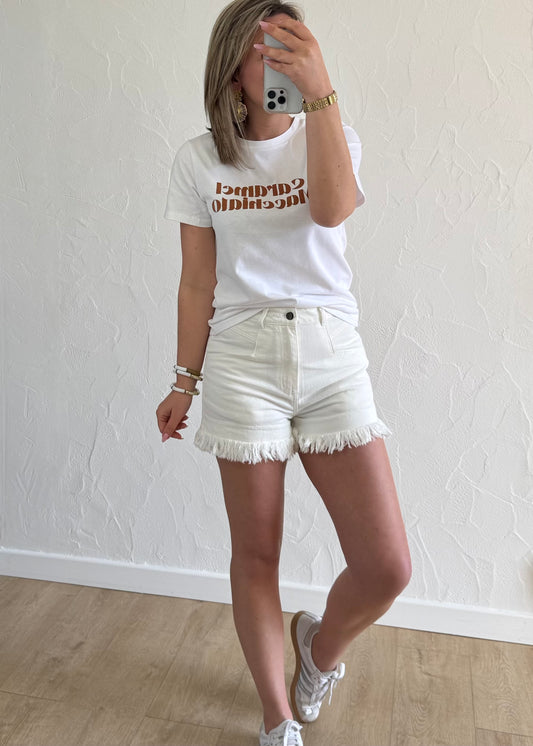 T-shirt « Caramel Macchiato »