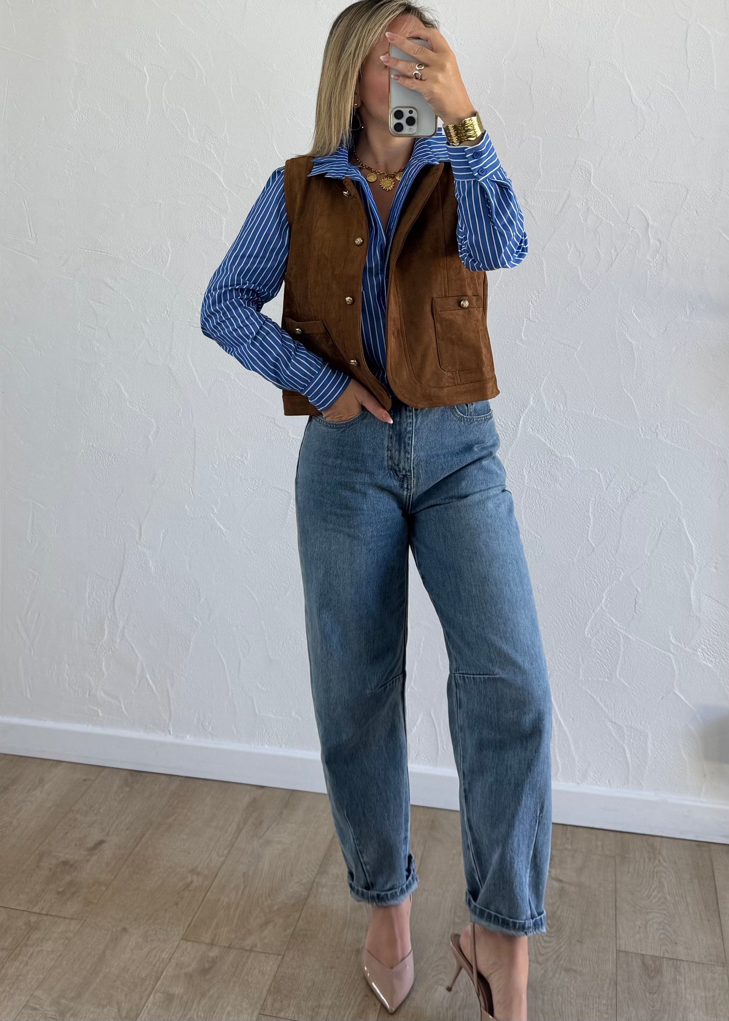 Veste CHRISTELLE Camel