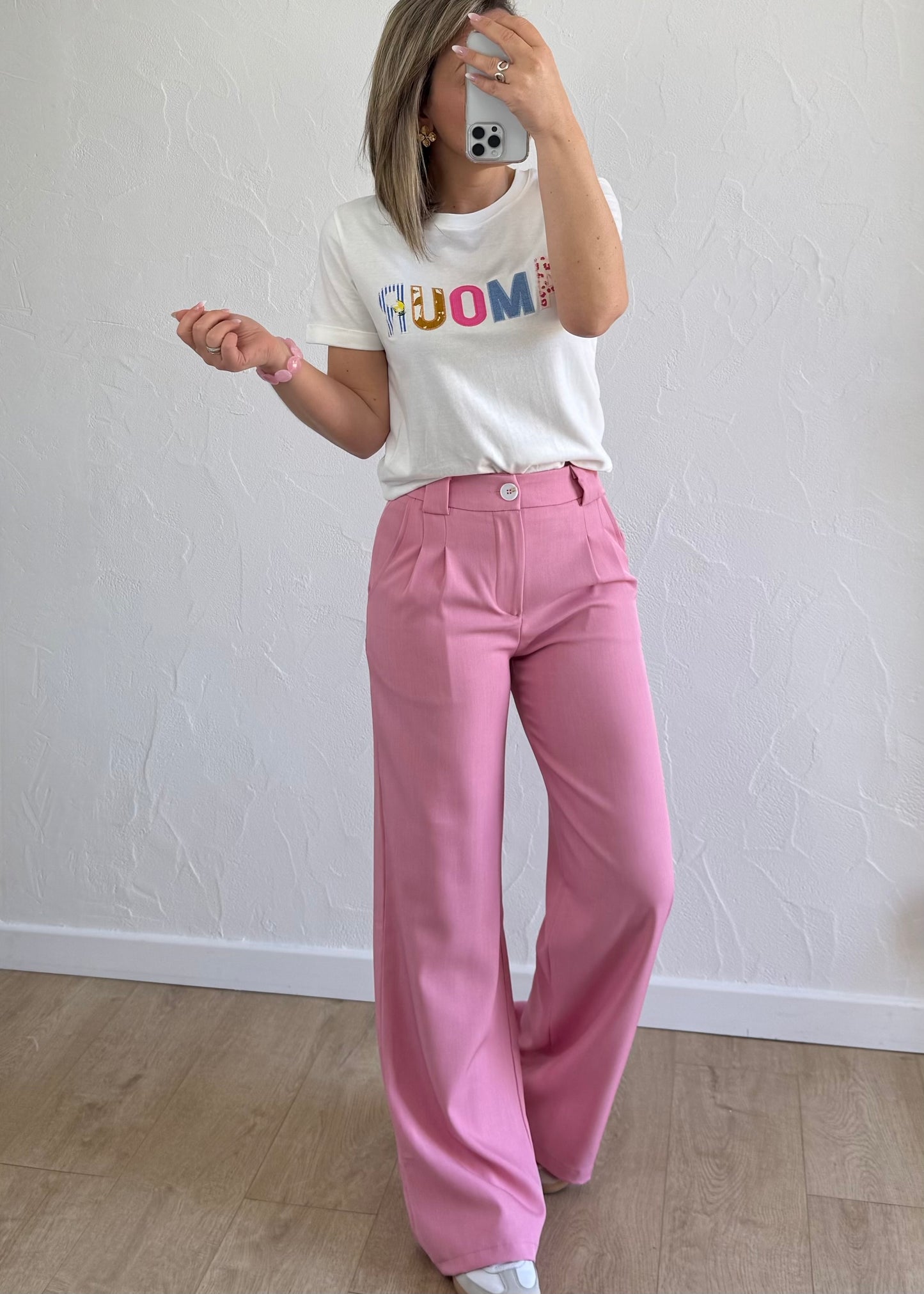 T-shirt « AMOUR » blanc