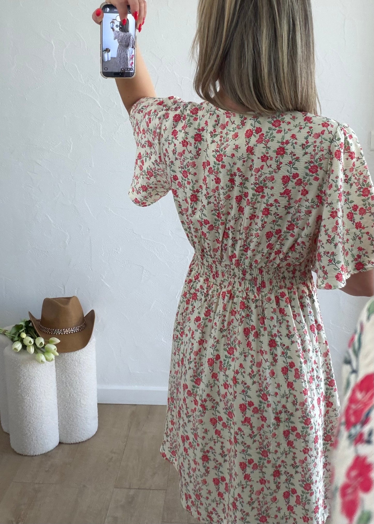 Robe KAYLA Rouge
