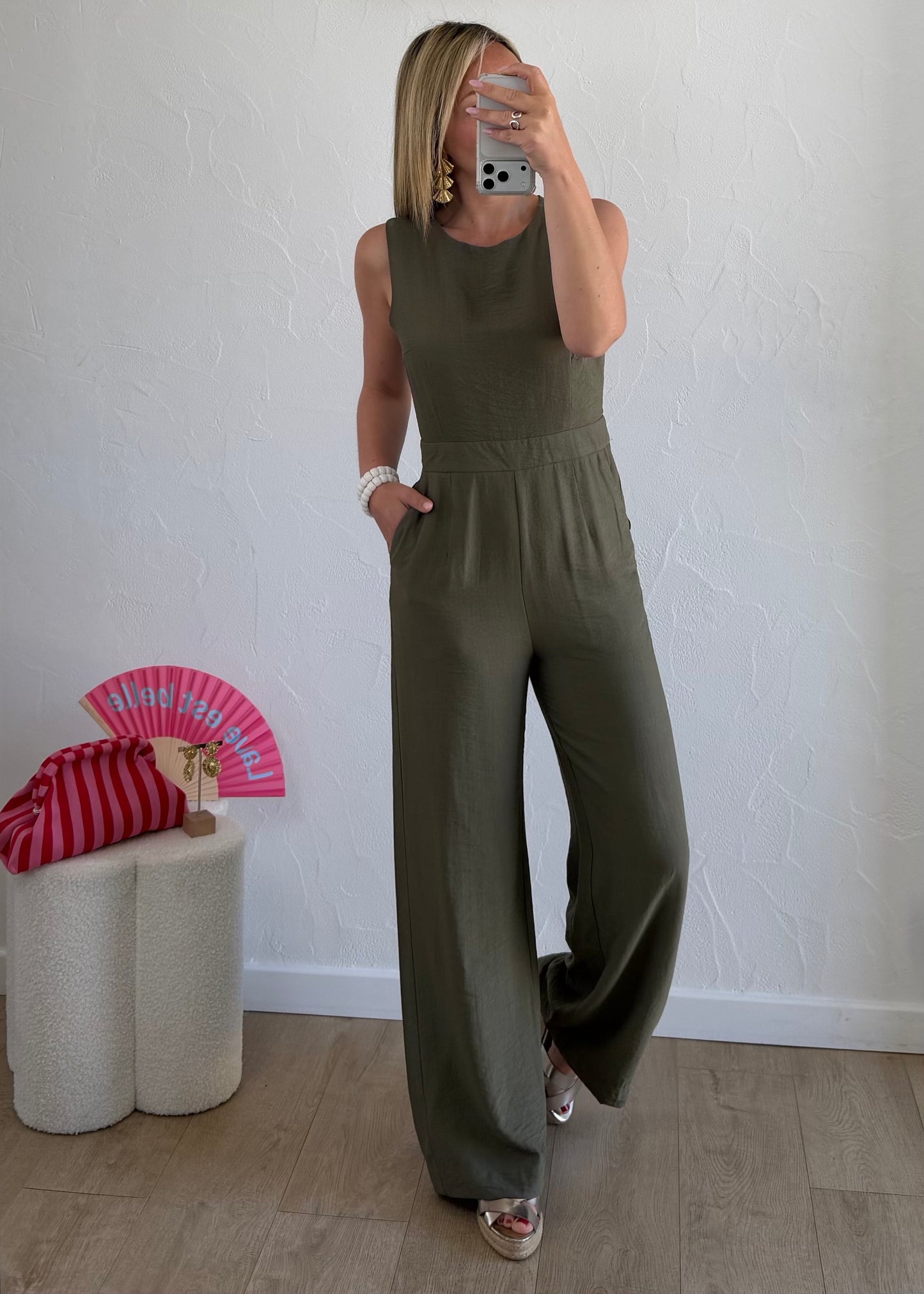 Combi-Pantalon SOLEYA Kaki