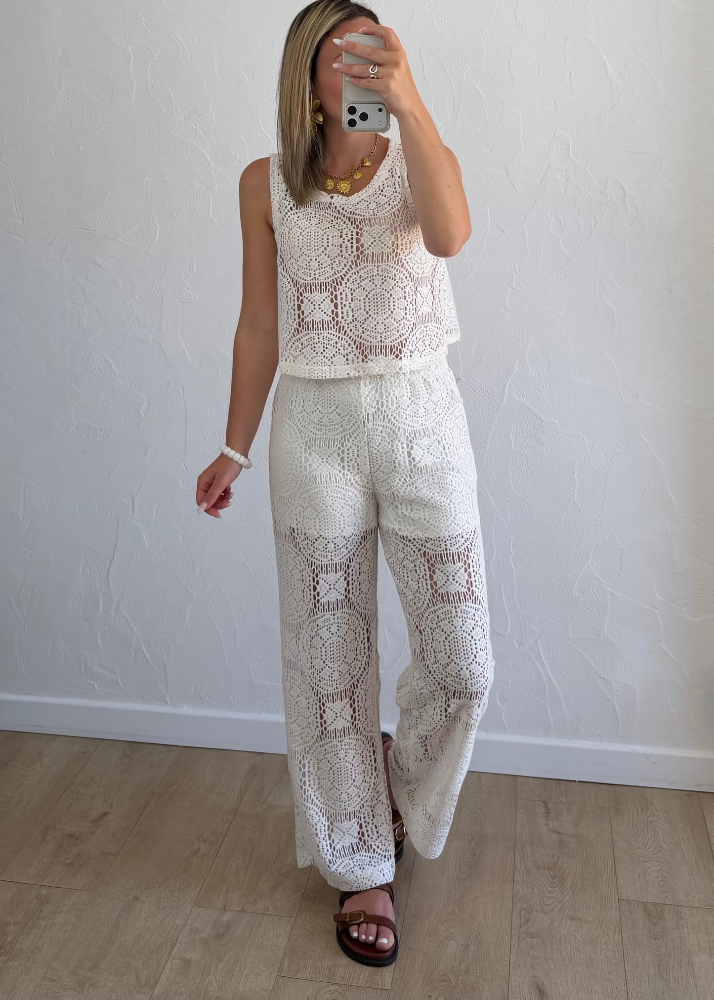 Haut ALBAELLE Crochet