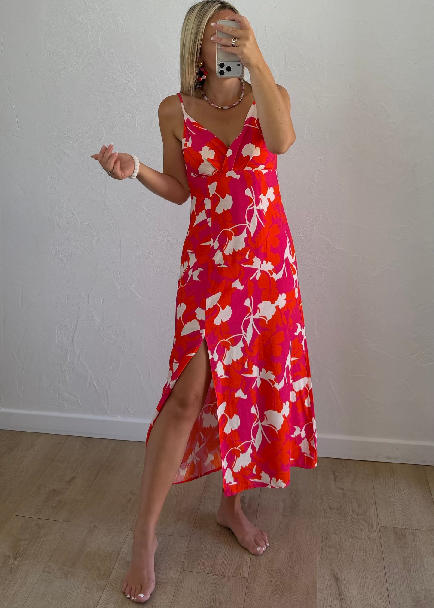 Robe FAUSTINE Corail