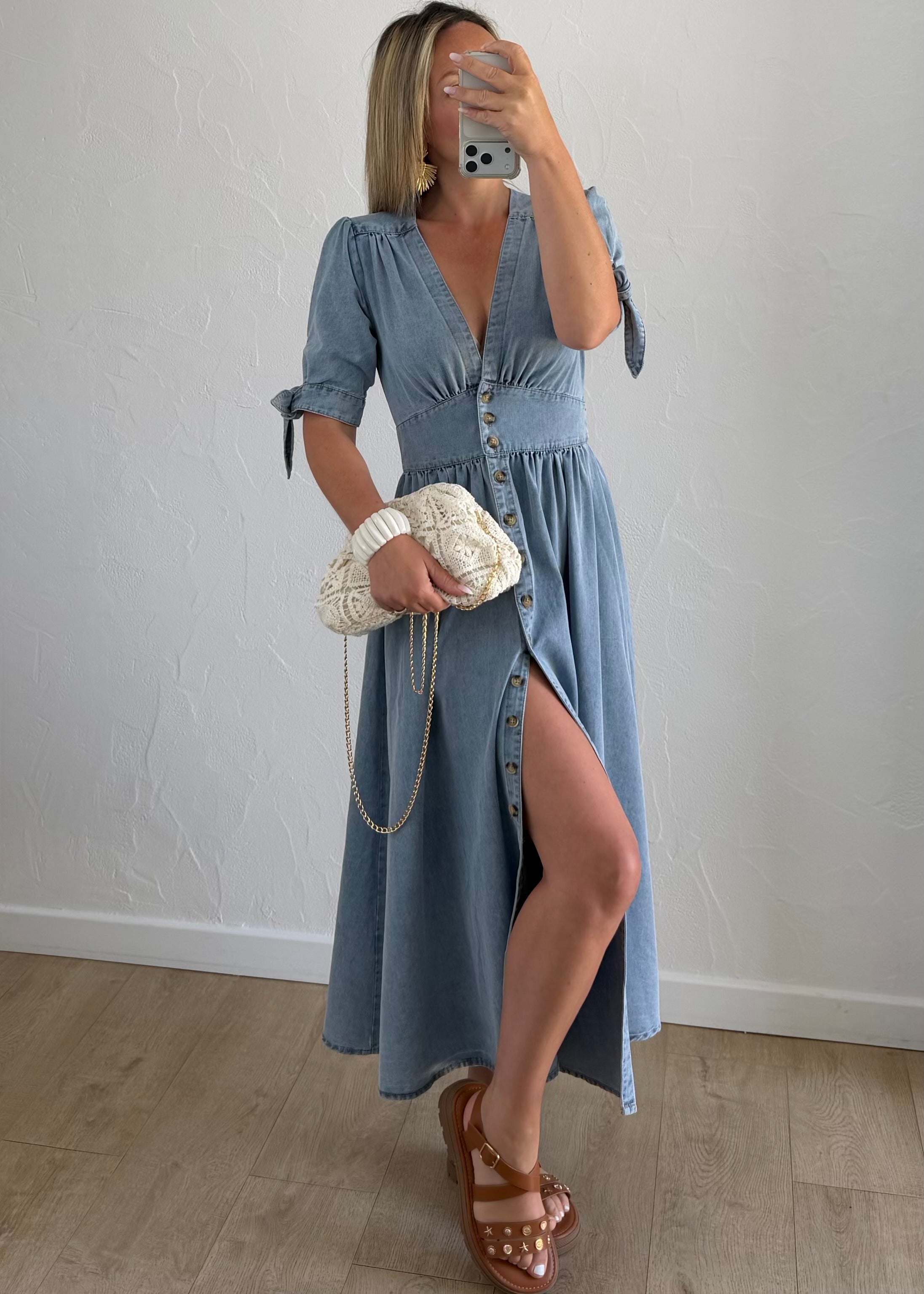 Robe en jean Lou