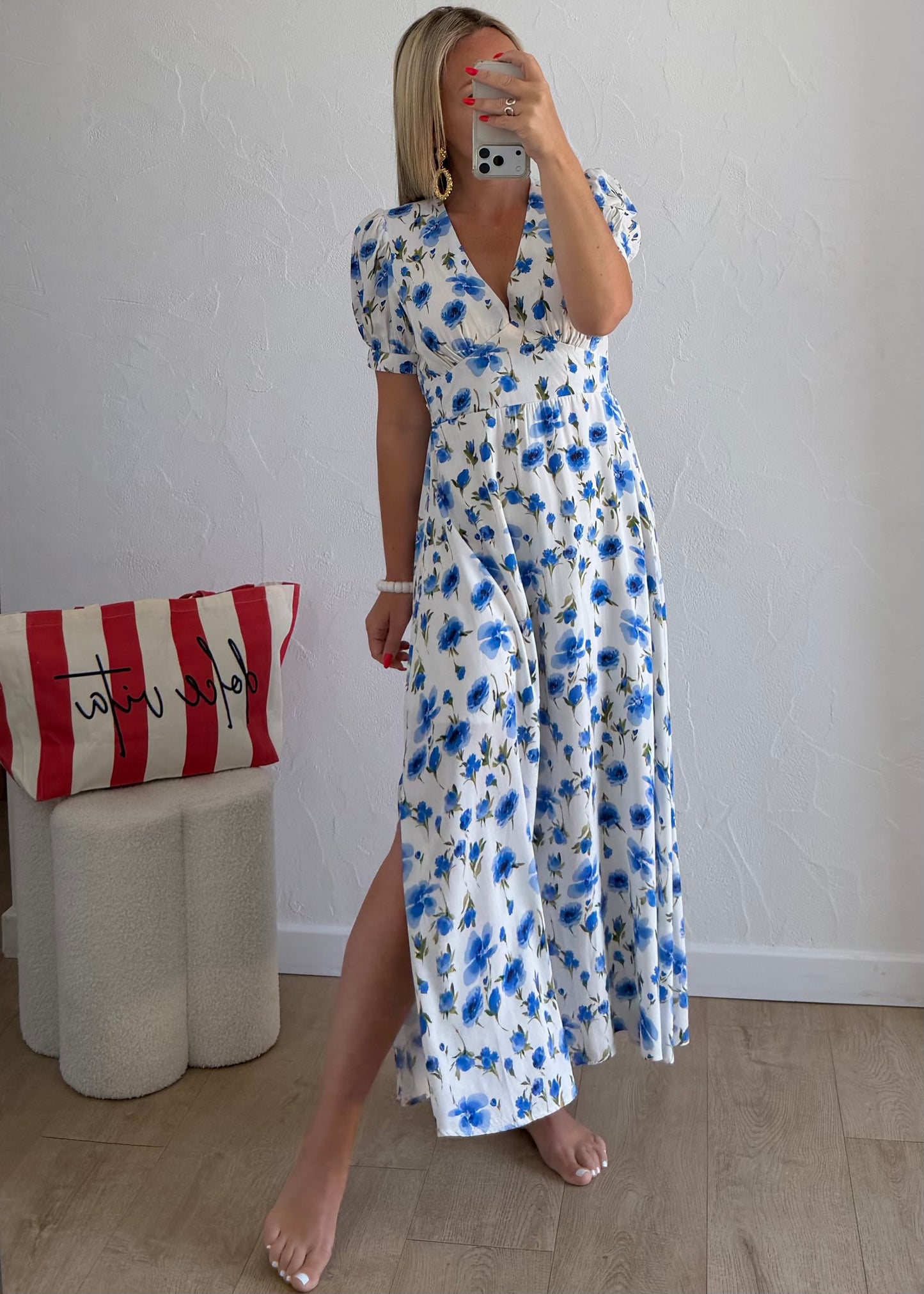 Robe ALIYAH Bleu