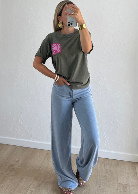 Tee-shirt « LE SOLEIL » Vert