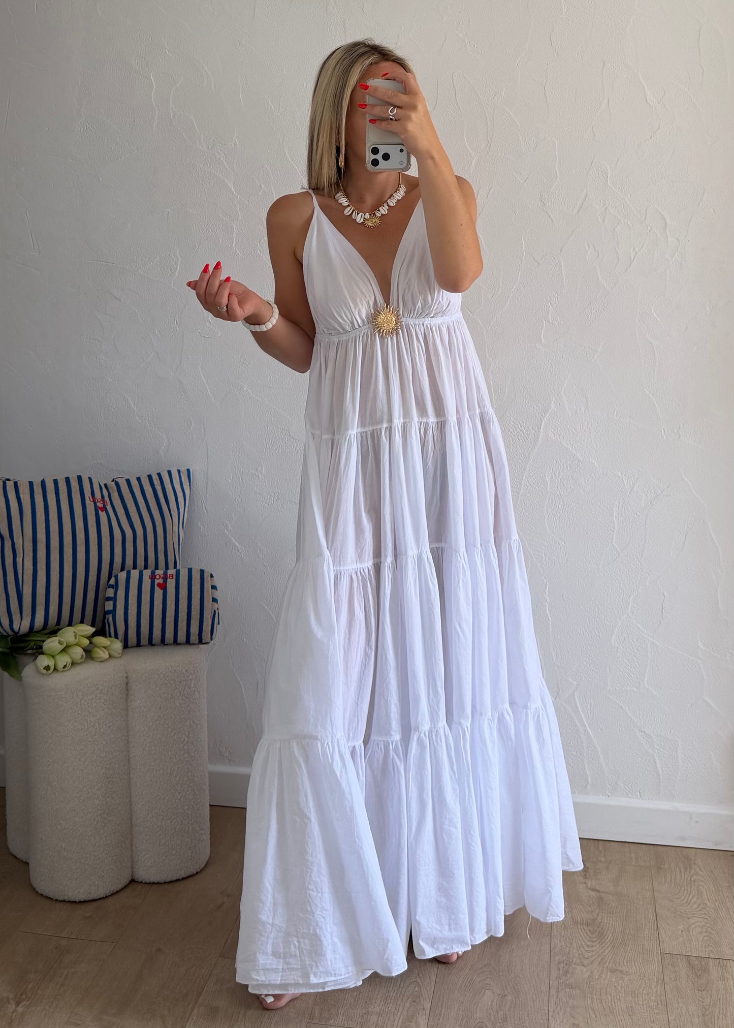 Robe MELODY Blanche
