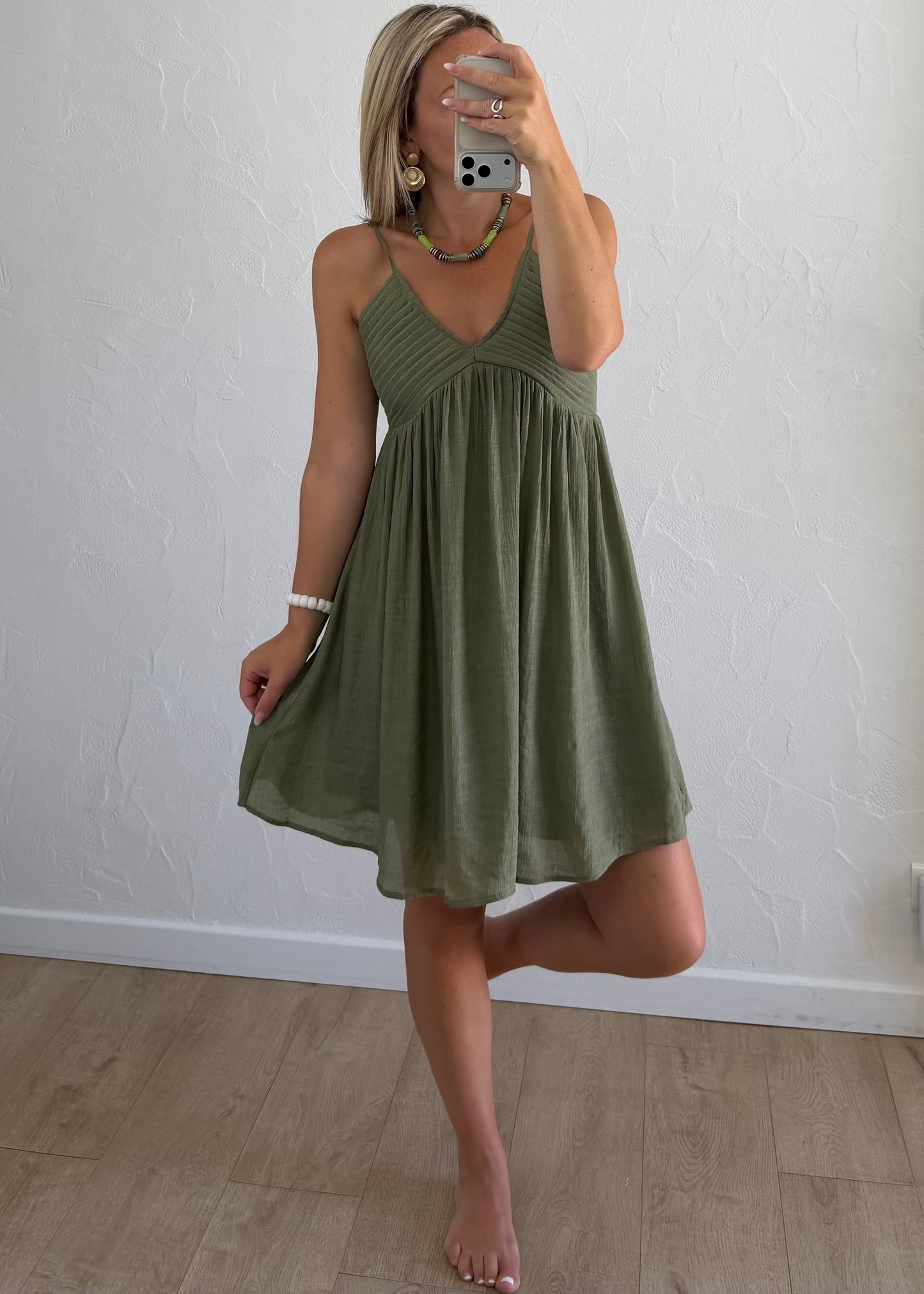 Robe ASTRID Kaki