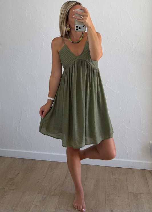 Robe ASTRID Kaki