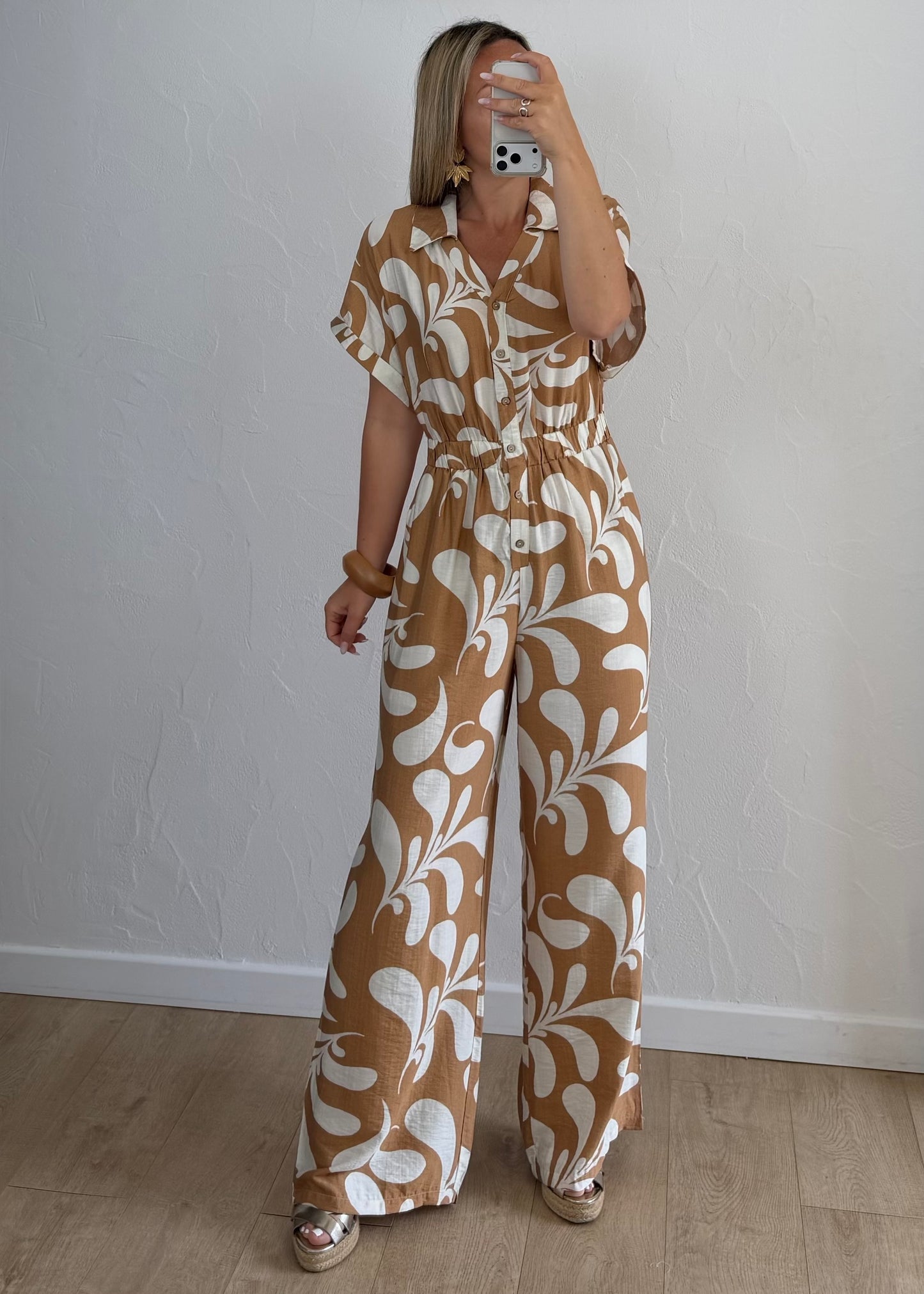 Combi-pantalon ALIX Abricot