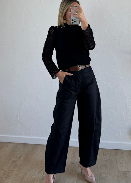 Haut LEVA Noir