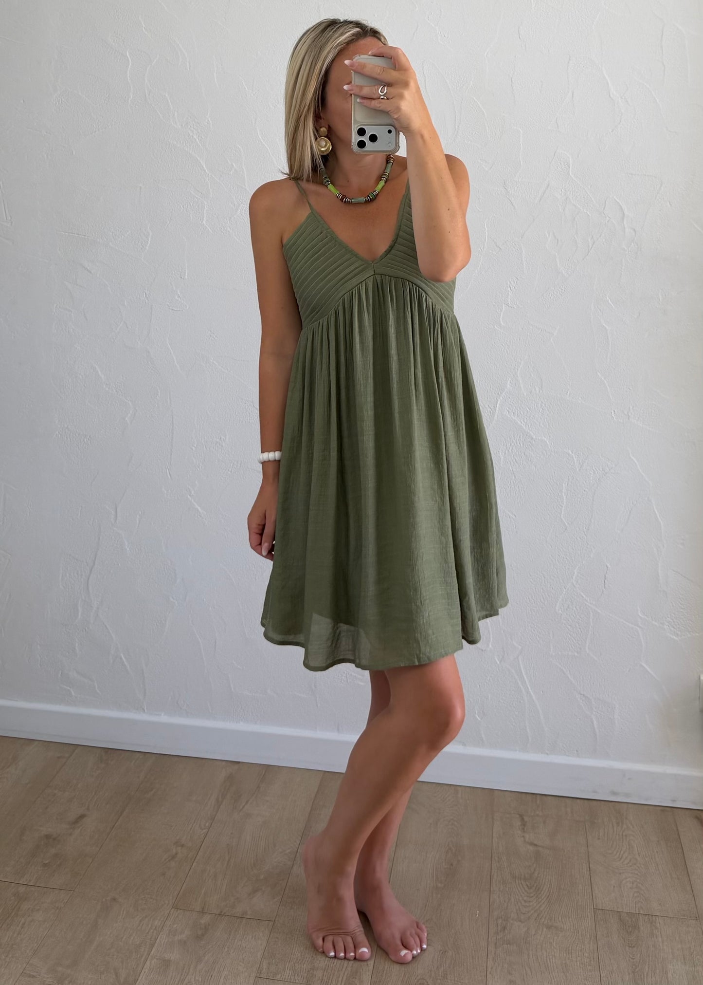 Robe ASTRID Kaki