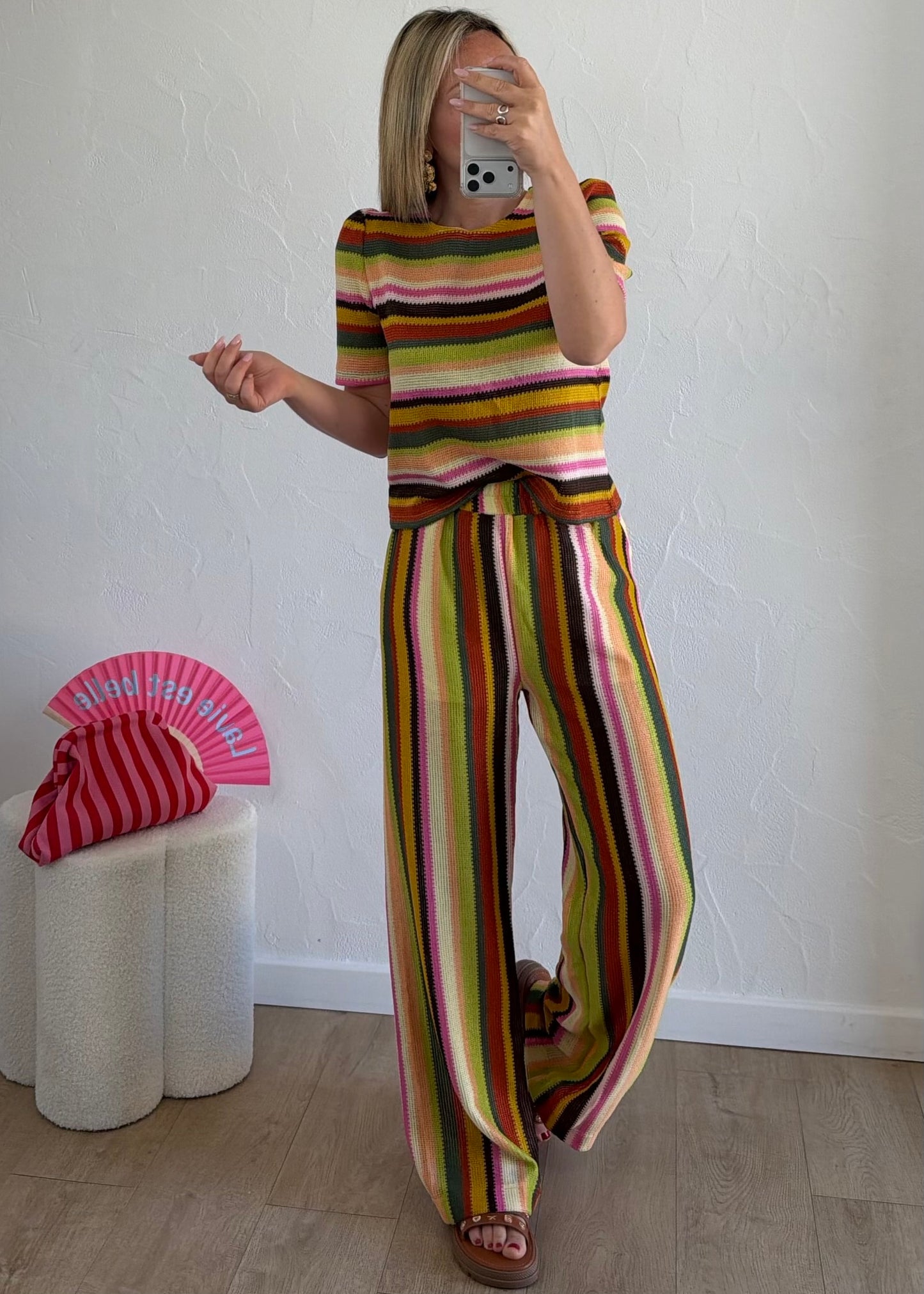 Pantalon AIYANA Orange