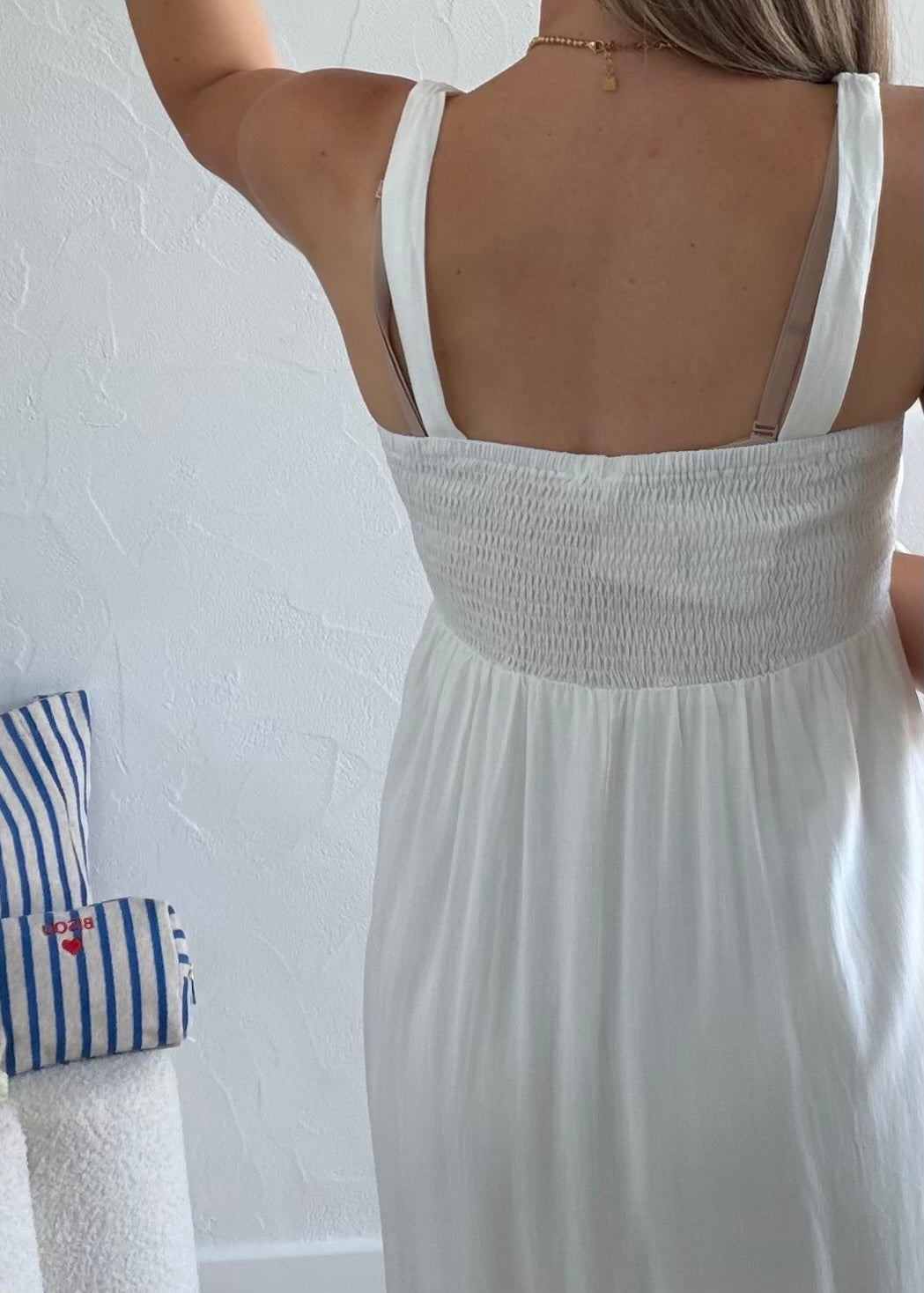 Robe CINDY Blanche