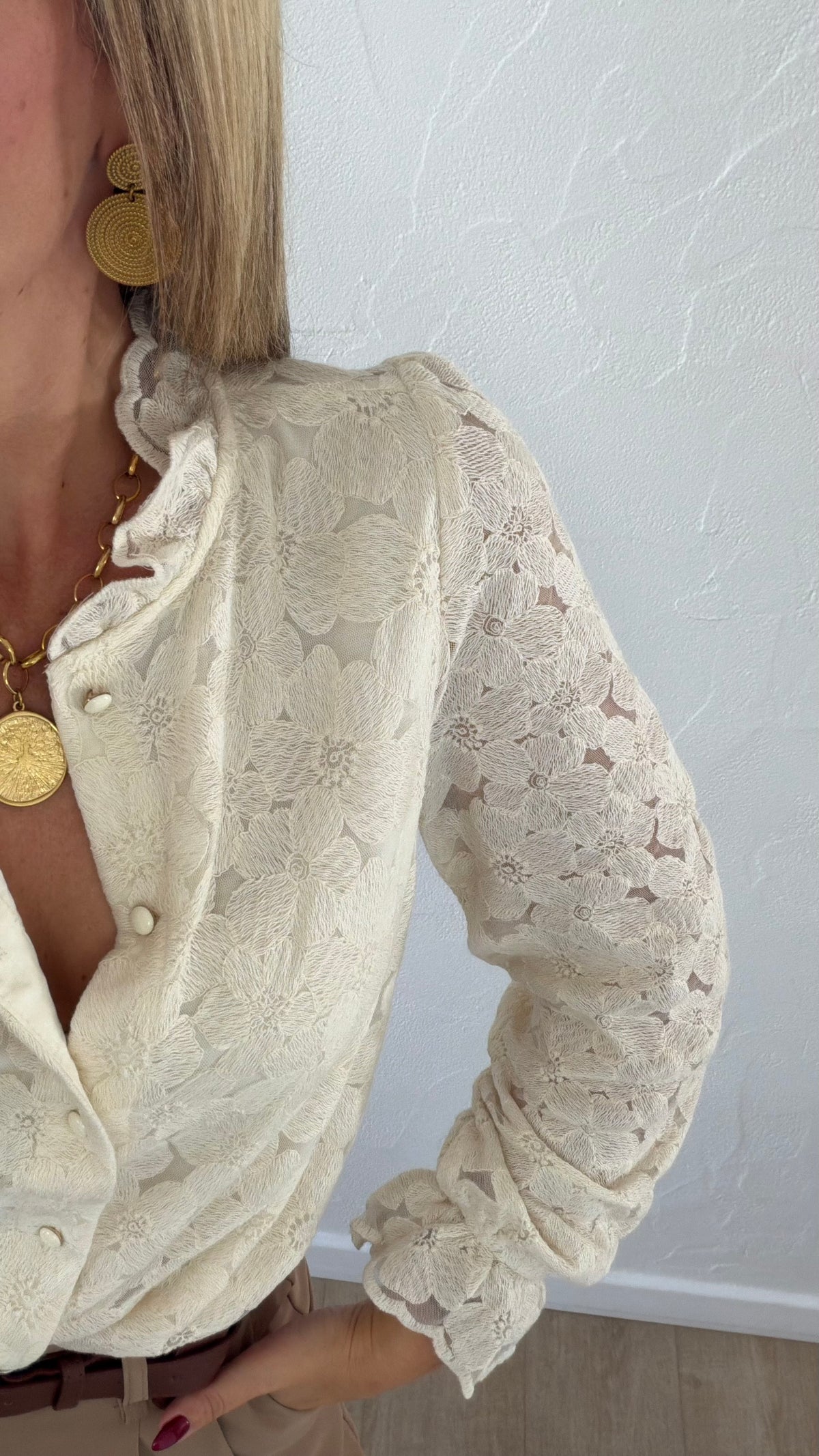 Chemise Maé écru