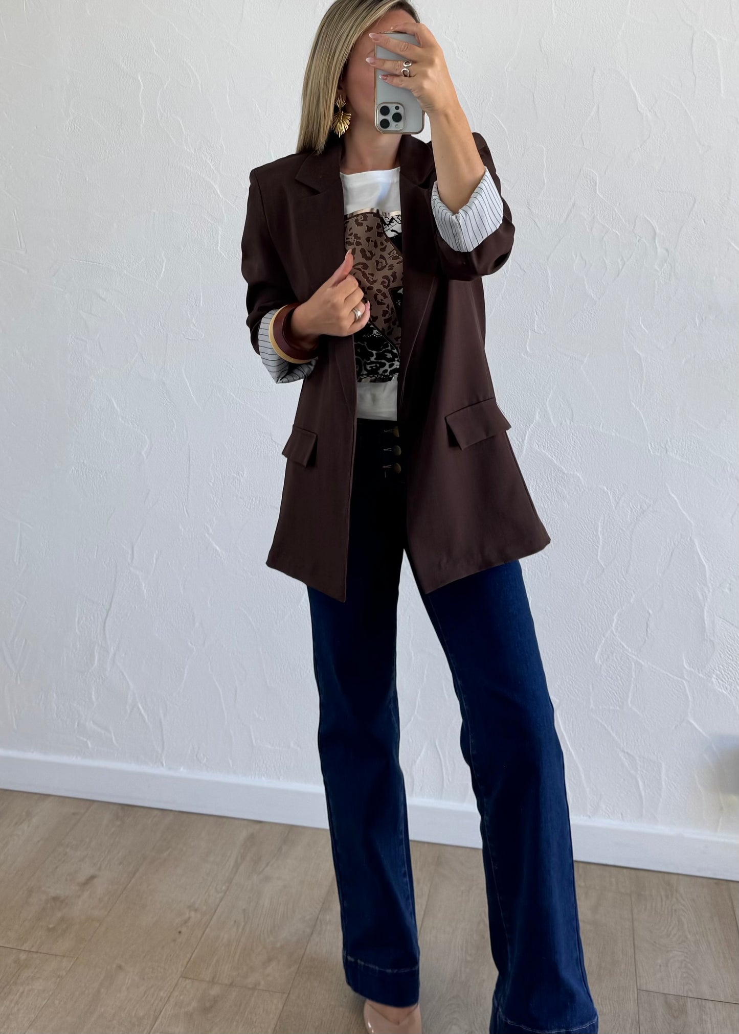 Blazer ROSY Marron