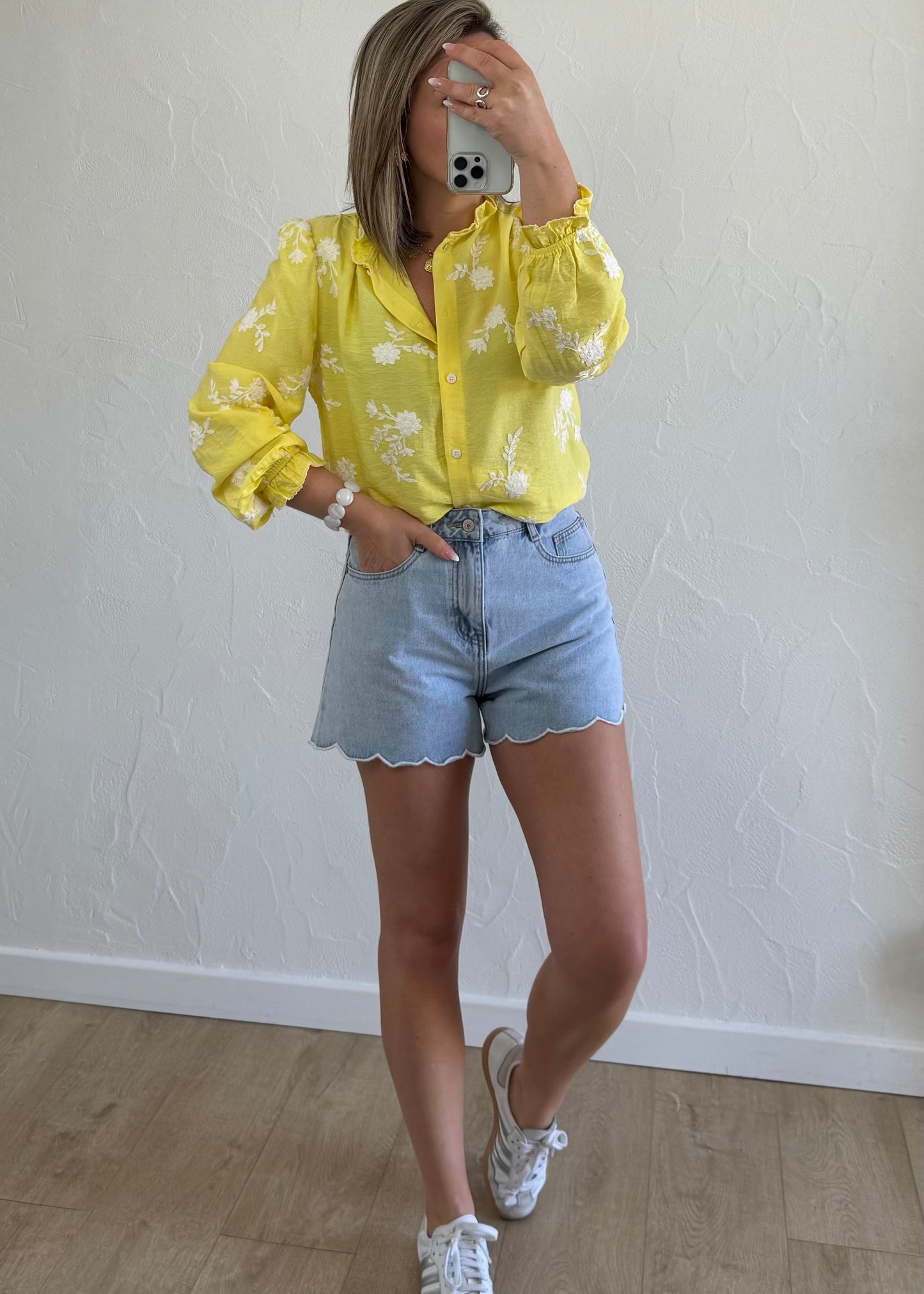 Chemisier Ambre Jaune