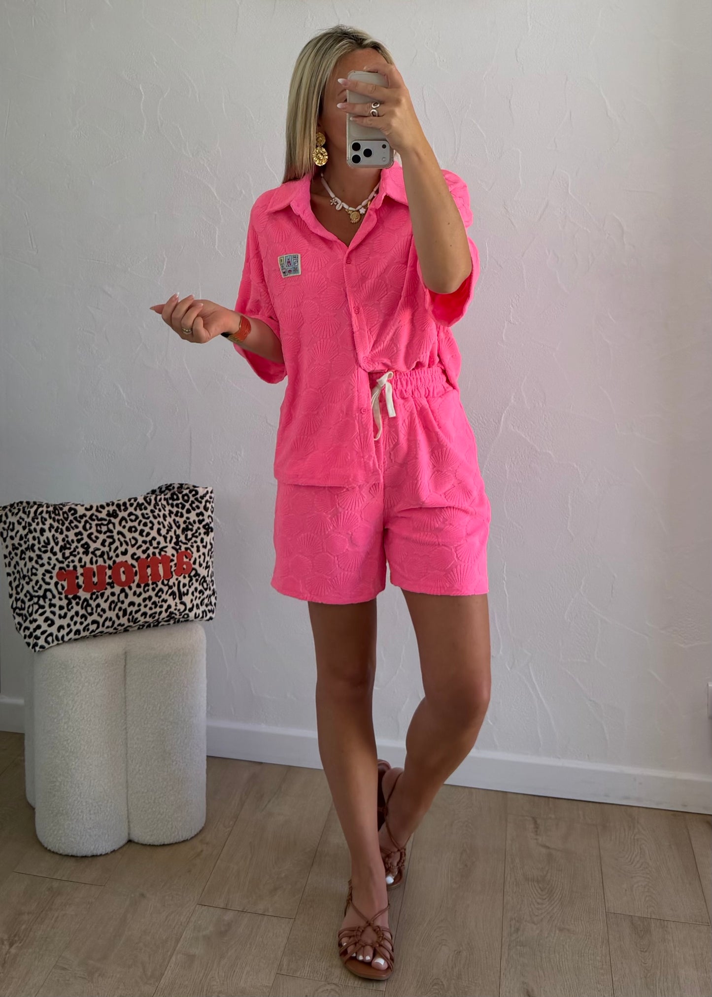Short ÉPONGE Rose 🩷