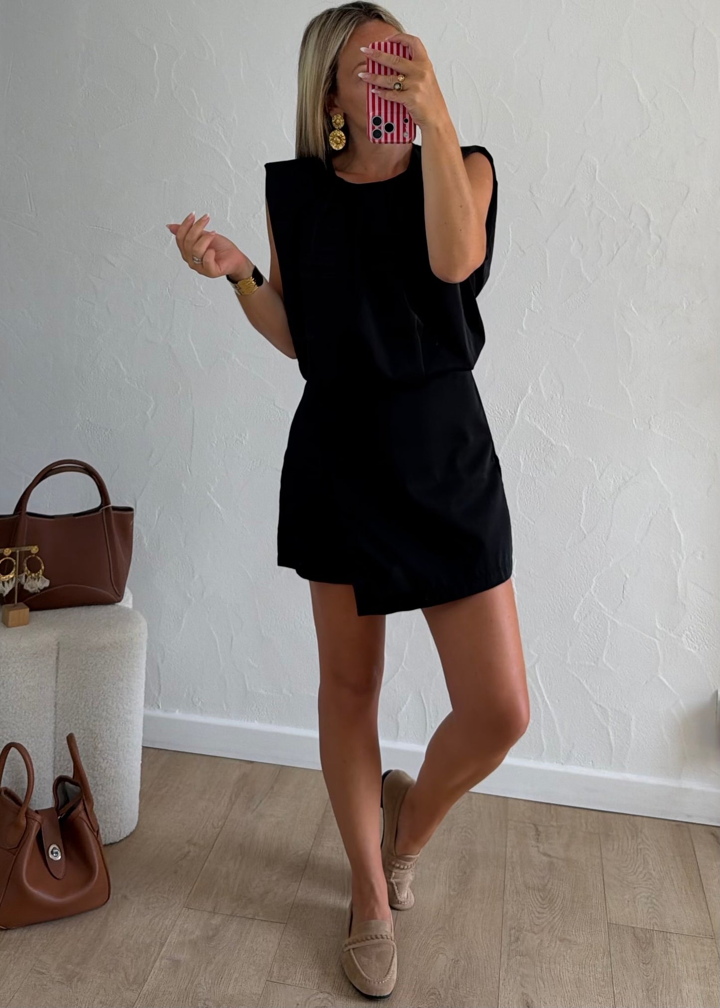 Combi-Short LEANA Noir
