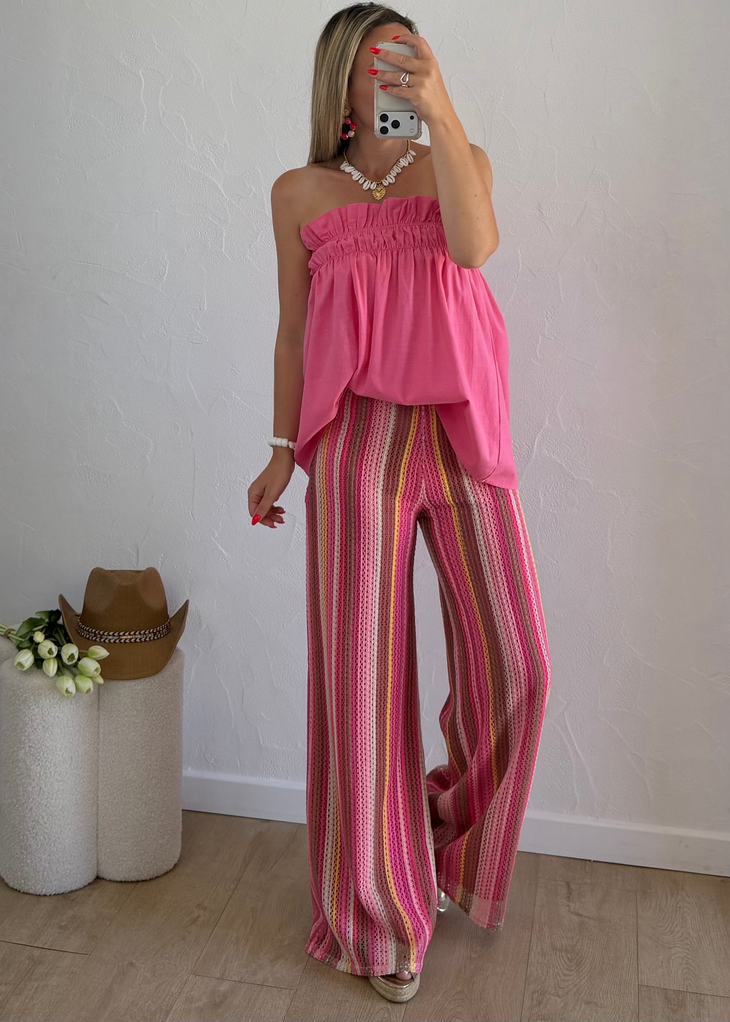 Top CAMILLE Rose