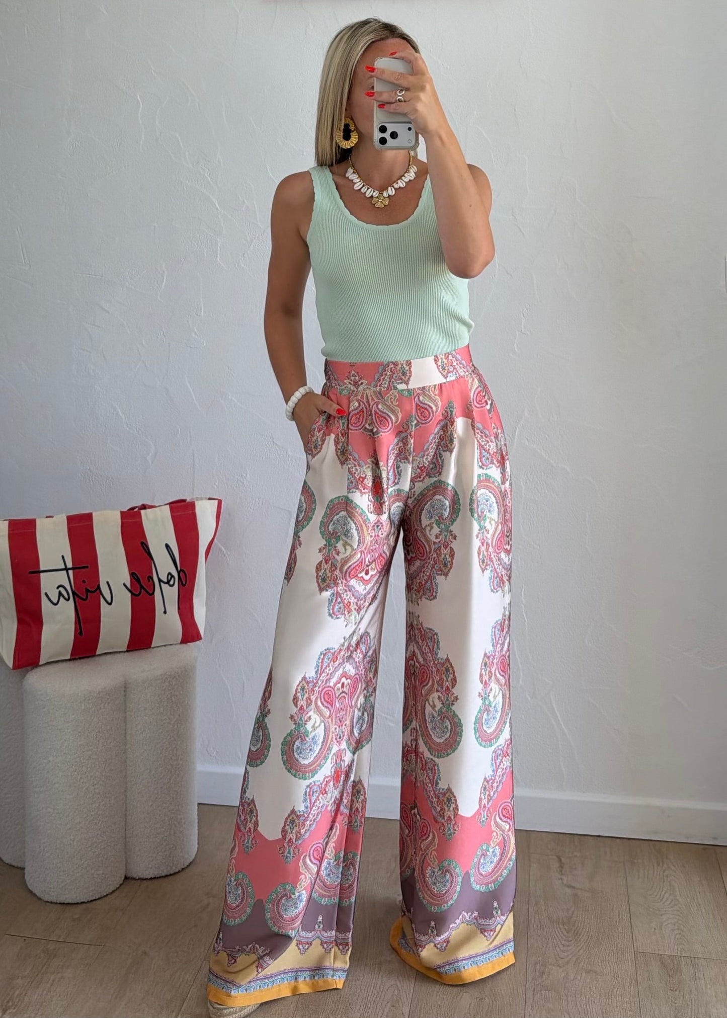 Pantalon LYANA Rose