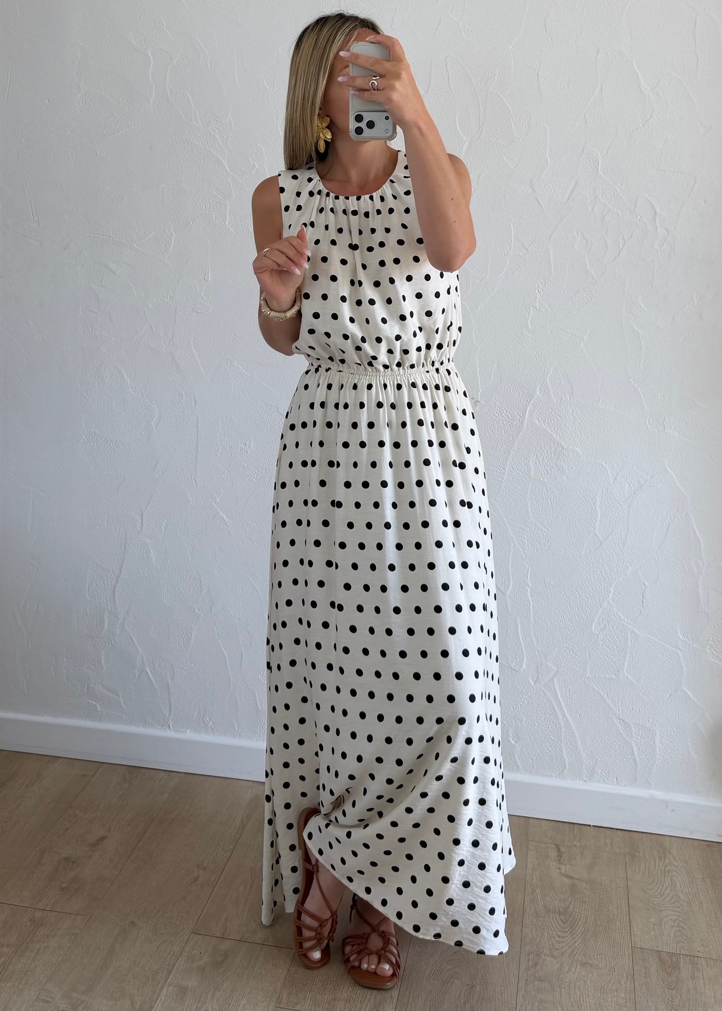 Robe ELOWEN Ecru