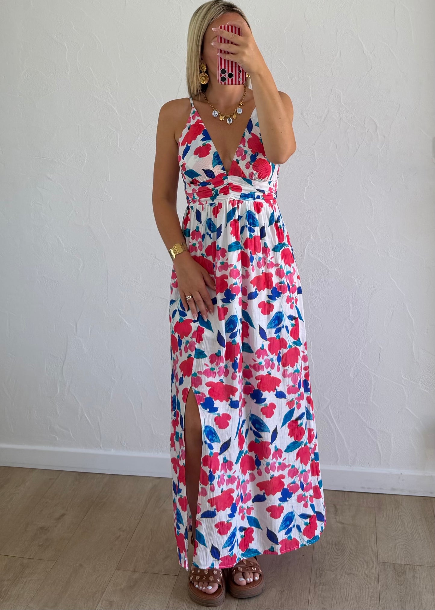 Robe LISONNE Fuschia
