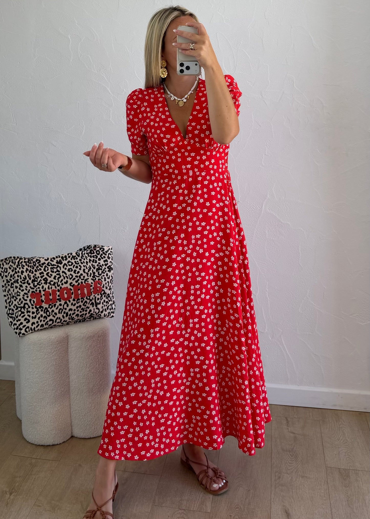 Robe ELANA Rouge