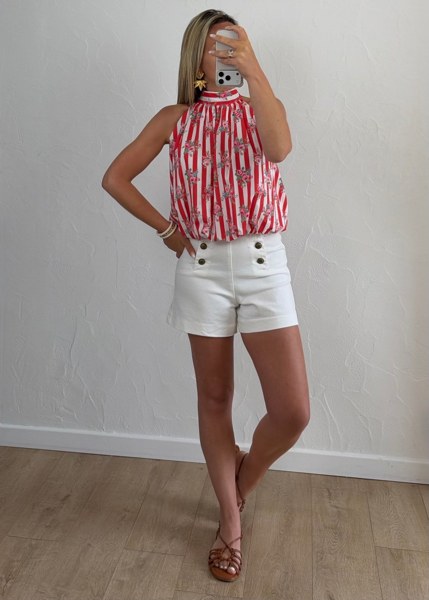 Short VICTORINETTE Blanc