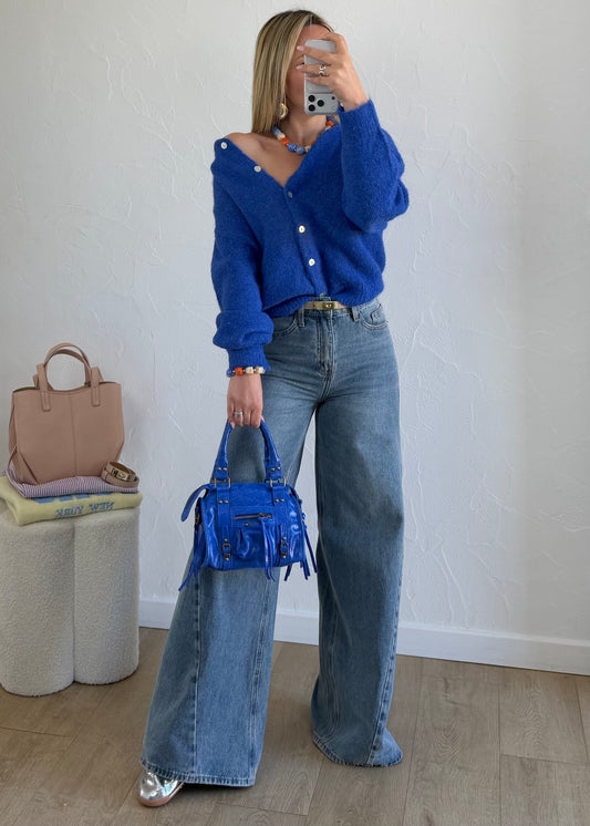 Gilet MARINA Bleu Électrique