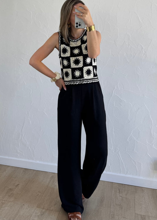 Pantalon Paula Noir