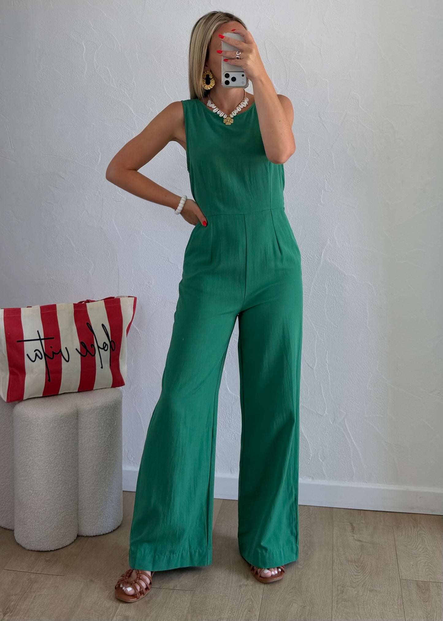 Combi-pantalon ÉLINE Vert